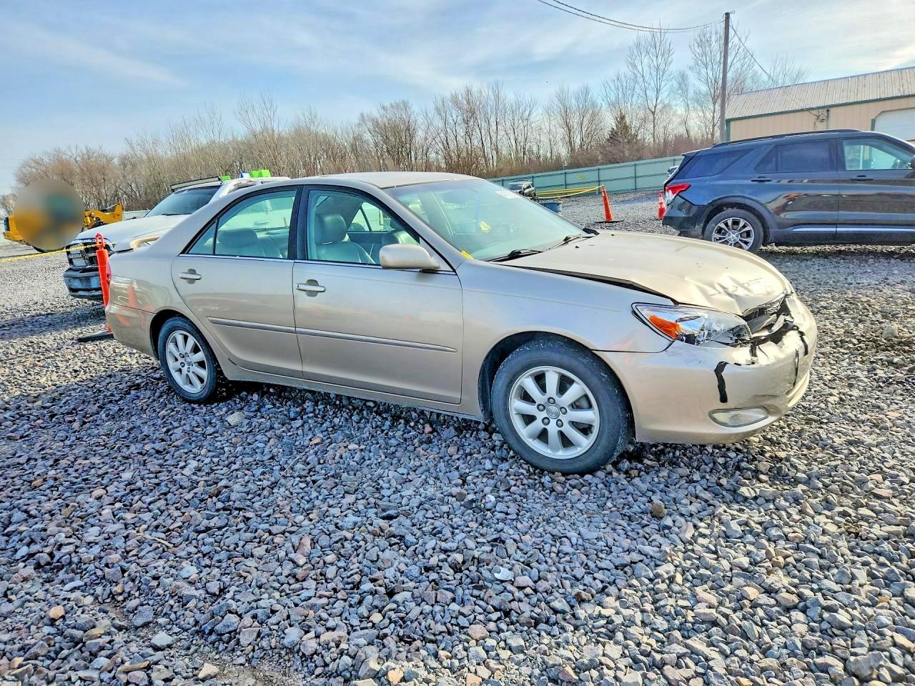 2003 Toyota Camry Xle Tan vin: 4T1BE30K93U209209