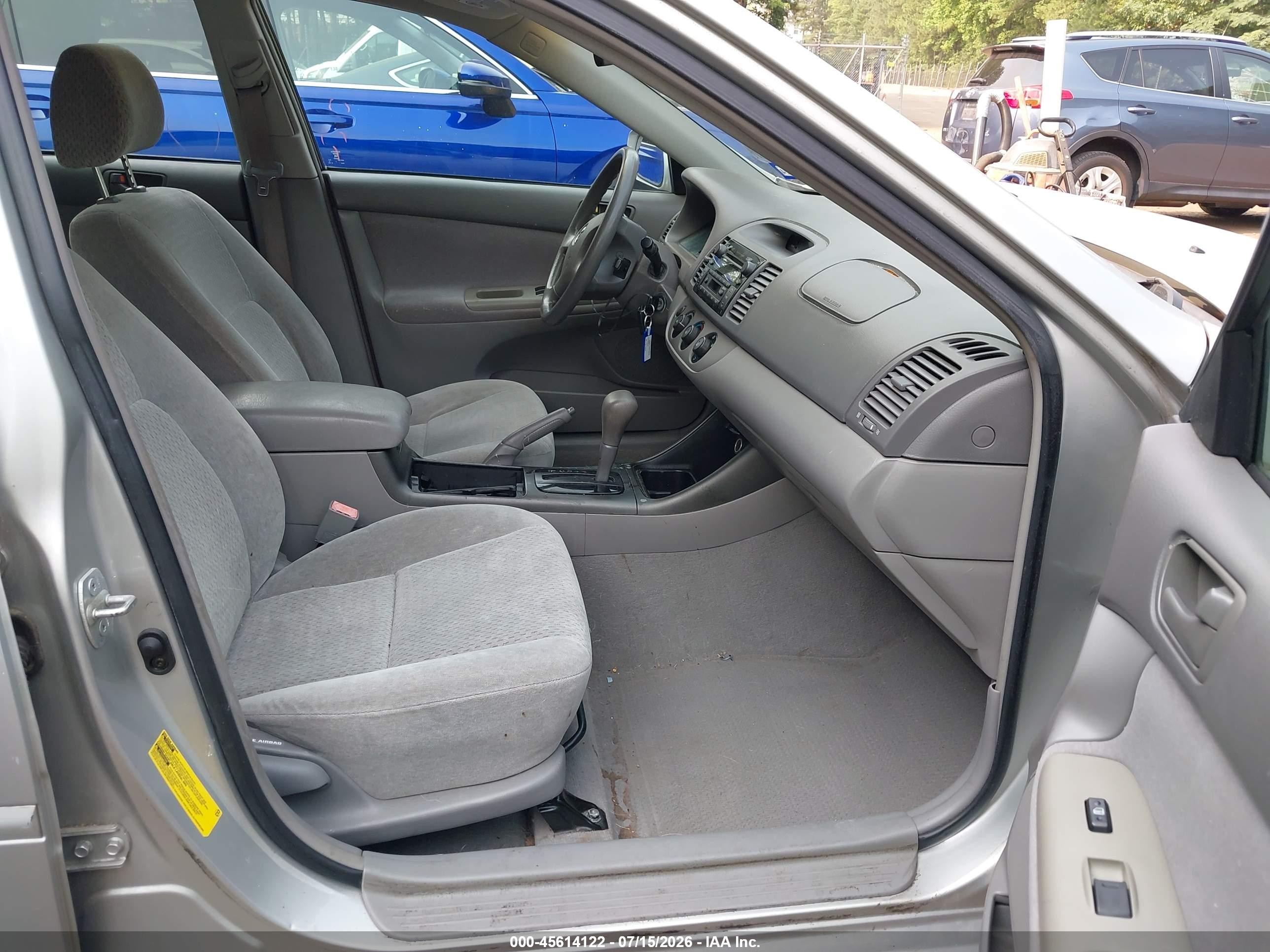 2003 Toyota Camry Le Silver vin: 4T1BE30K93U643839
