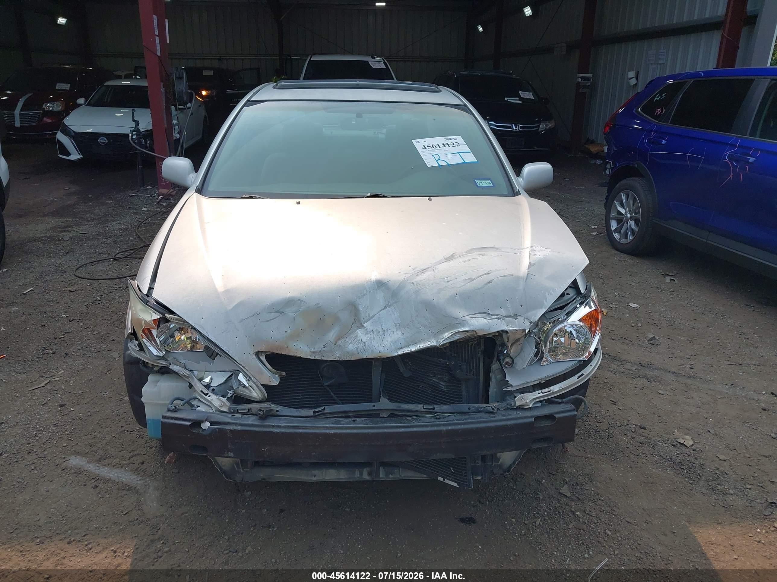 2003 Toyota Camry Le Silver vin: 4T1BE30K93U643839