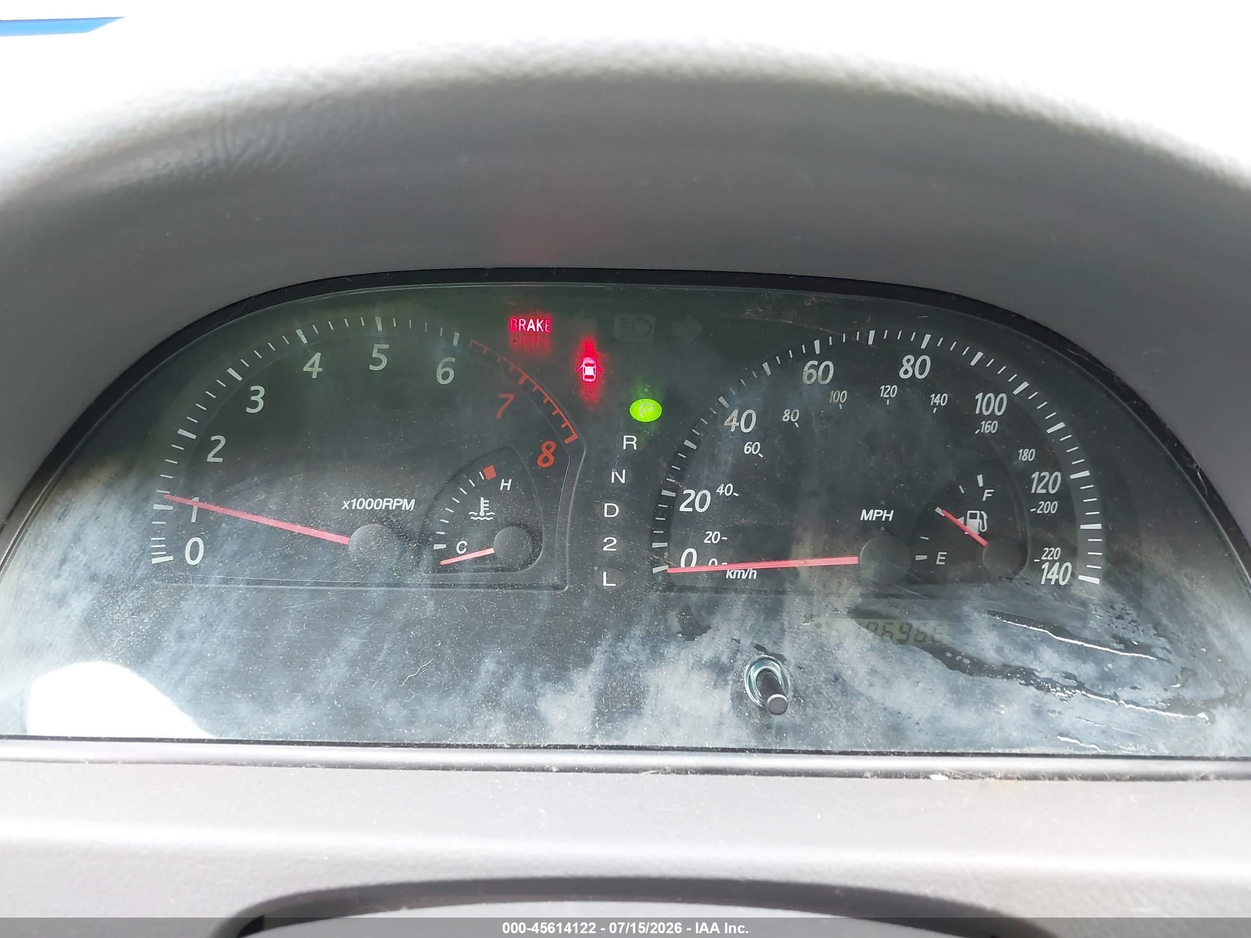 2003 Toyota Camry Le Silver vin: 4T1BE30K93U643839