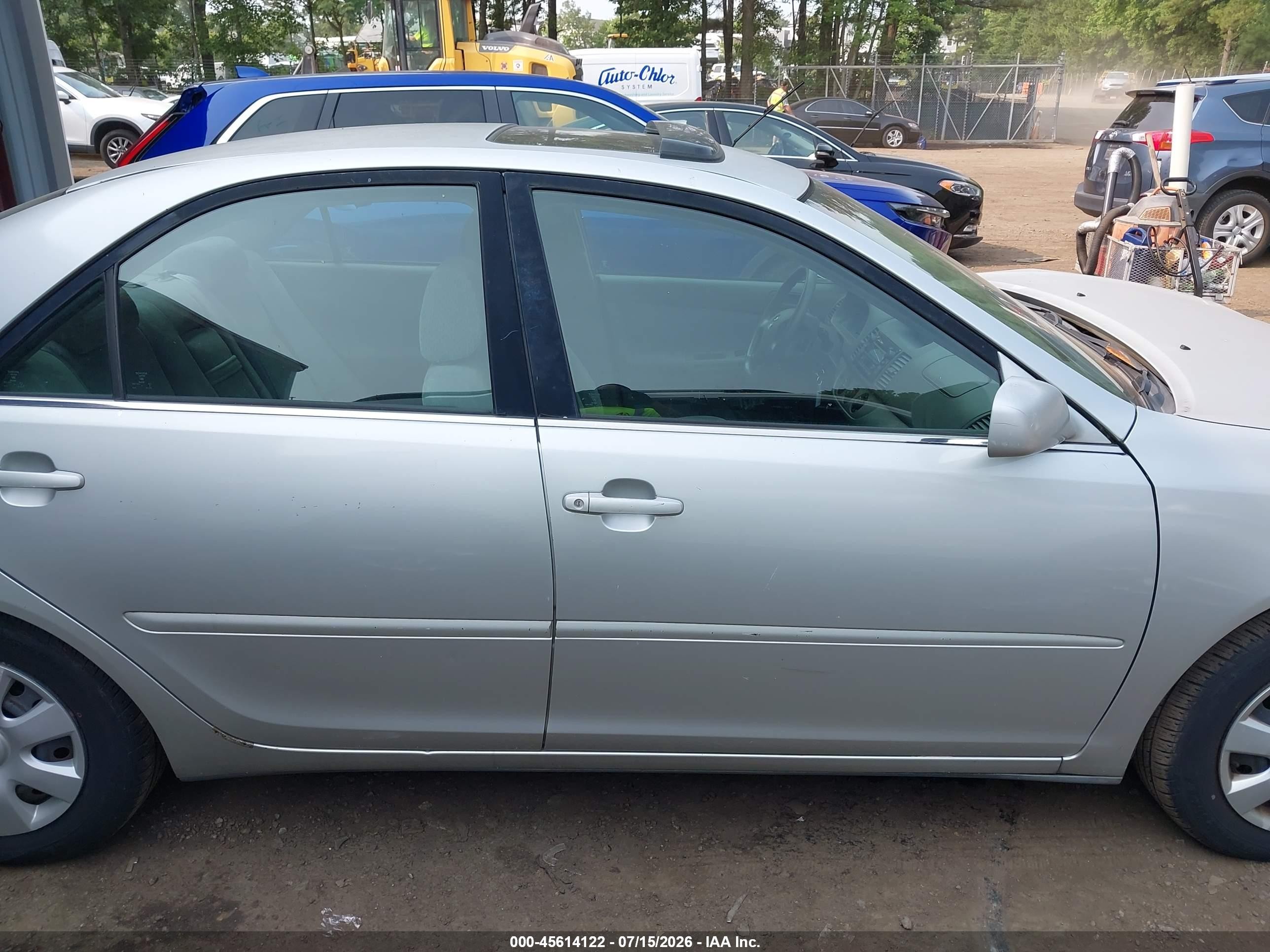 2003 Toyota Camry Le Silver vin: 4T1BE30K93U643839