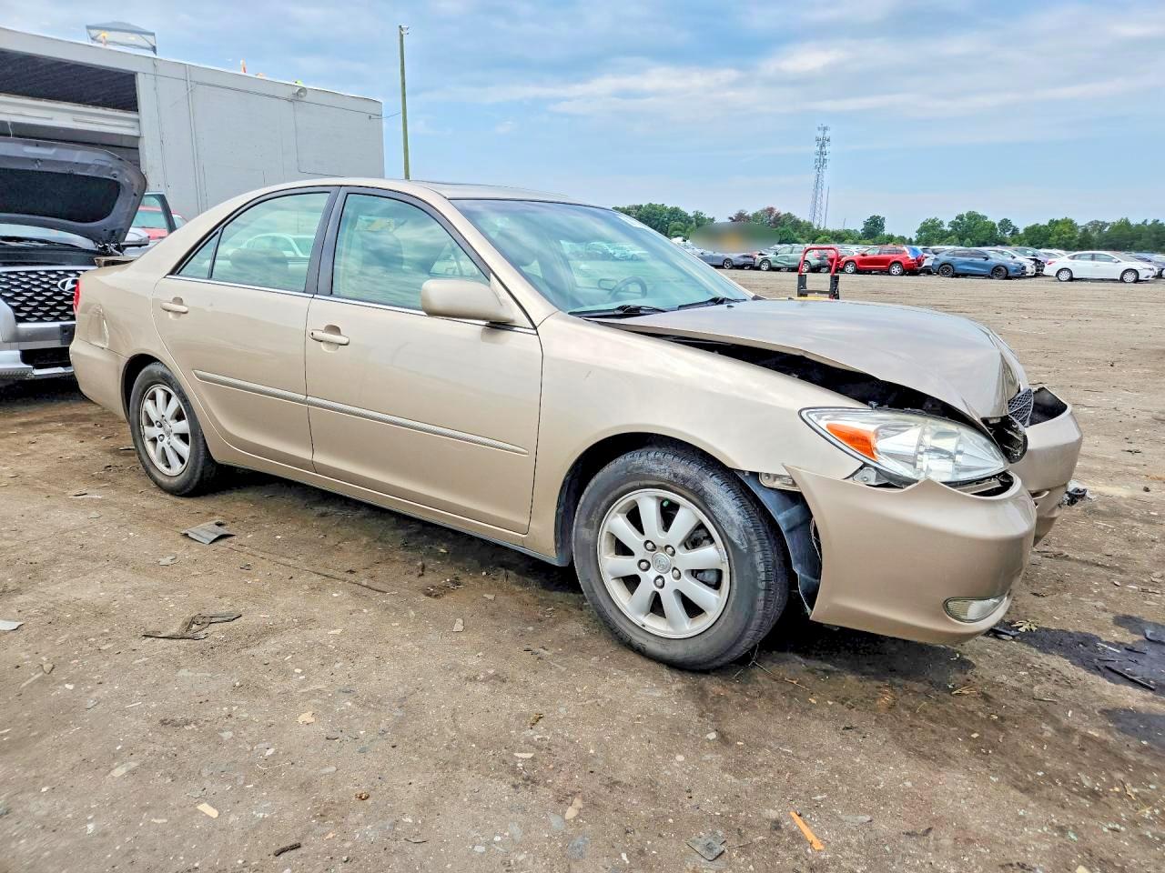 2003 Toyota Camry Xle Beige vin: 4T1BE30K93U664724