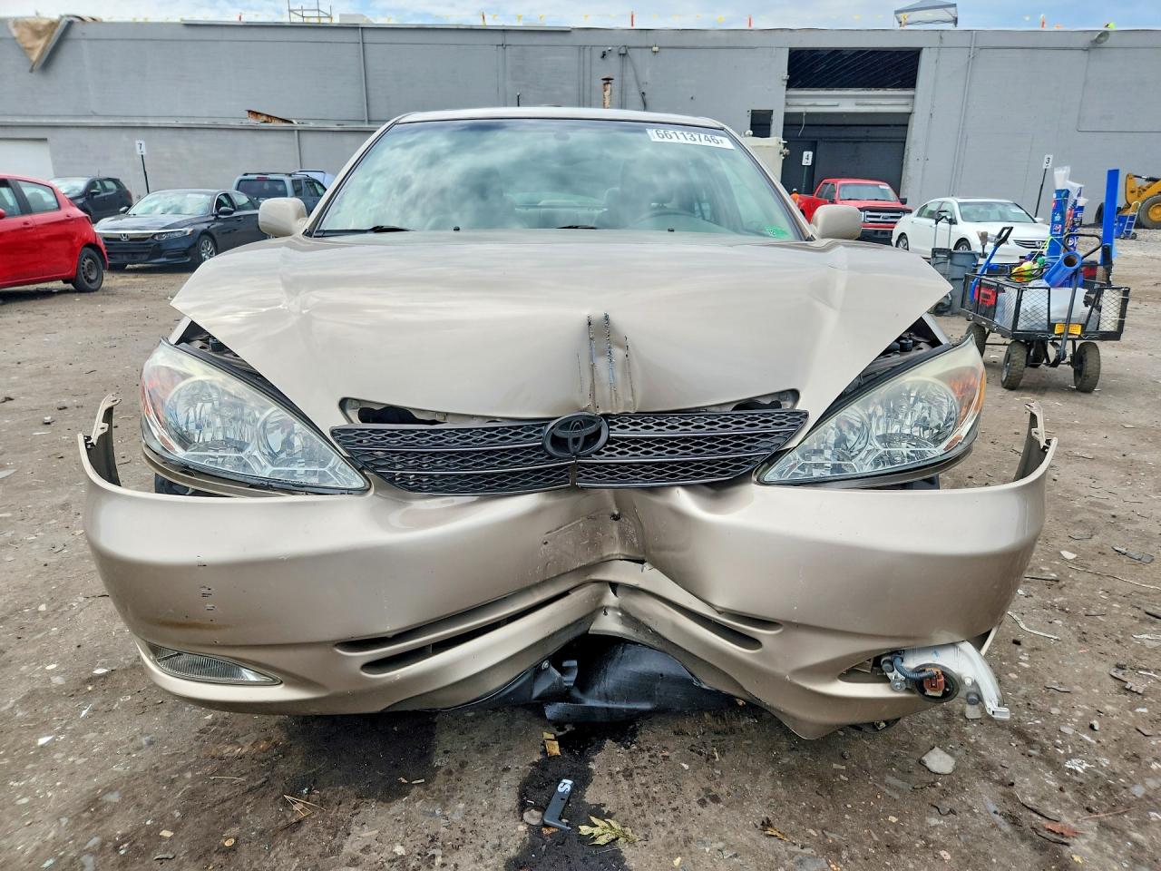 2003 Toyota Camry Xle Beige vin: 4T1BE30K93U664724