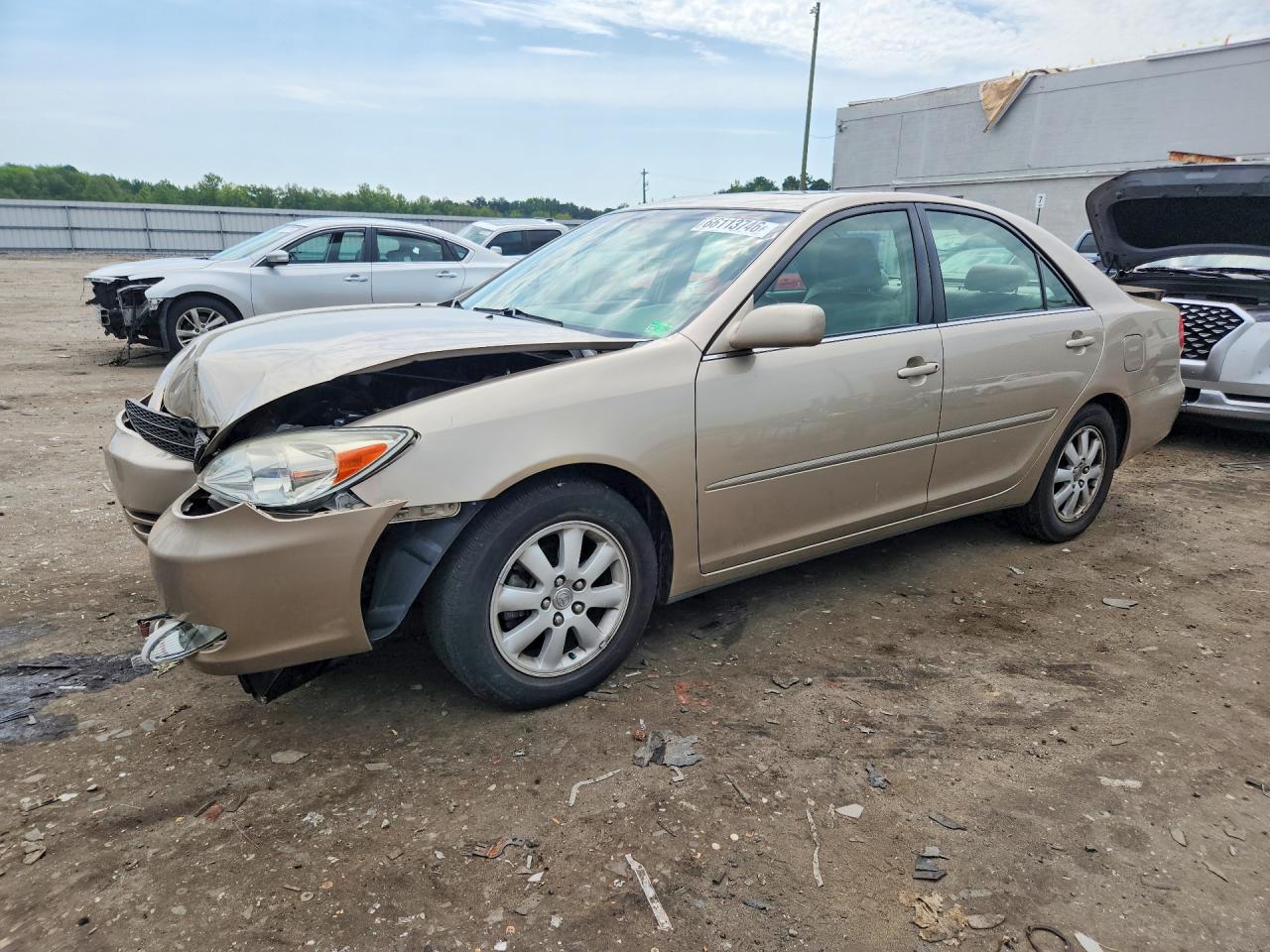 2003 Toyota Camry Xle Beige vin: 4T1BE30K93U664724