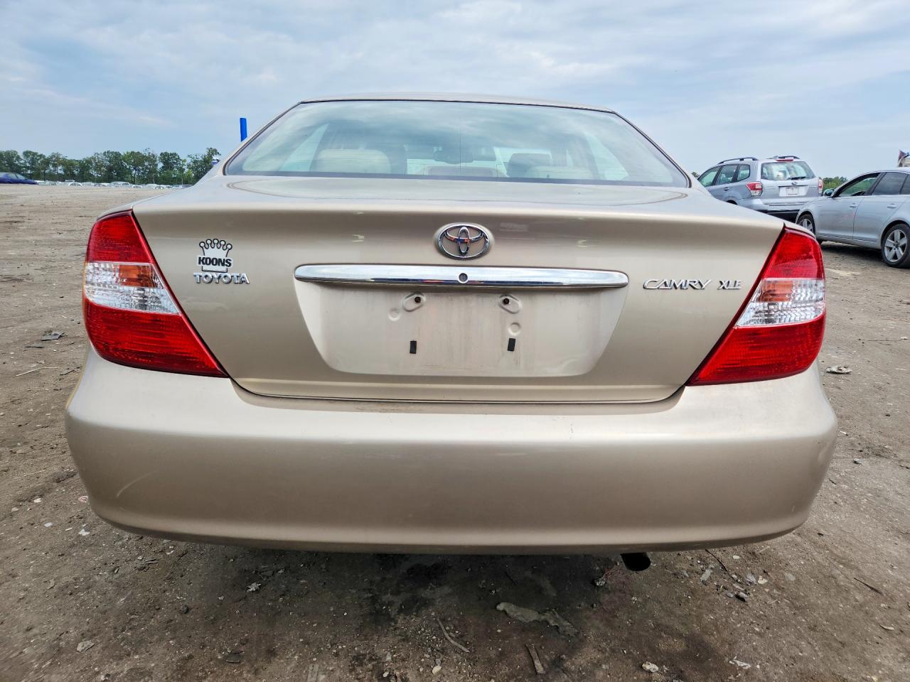 2003 Toyota Camry Xle Beige vin: 4T1BE30K93U664724
