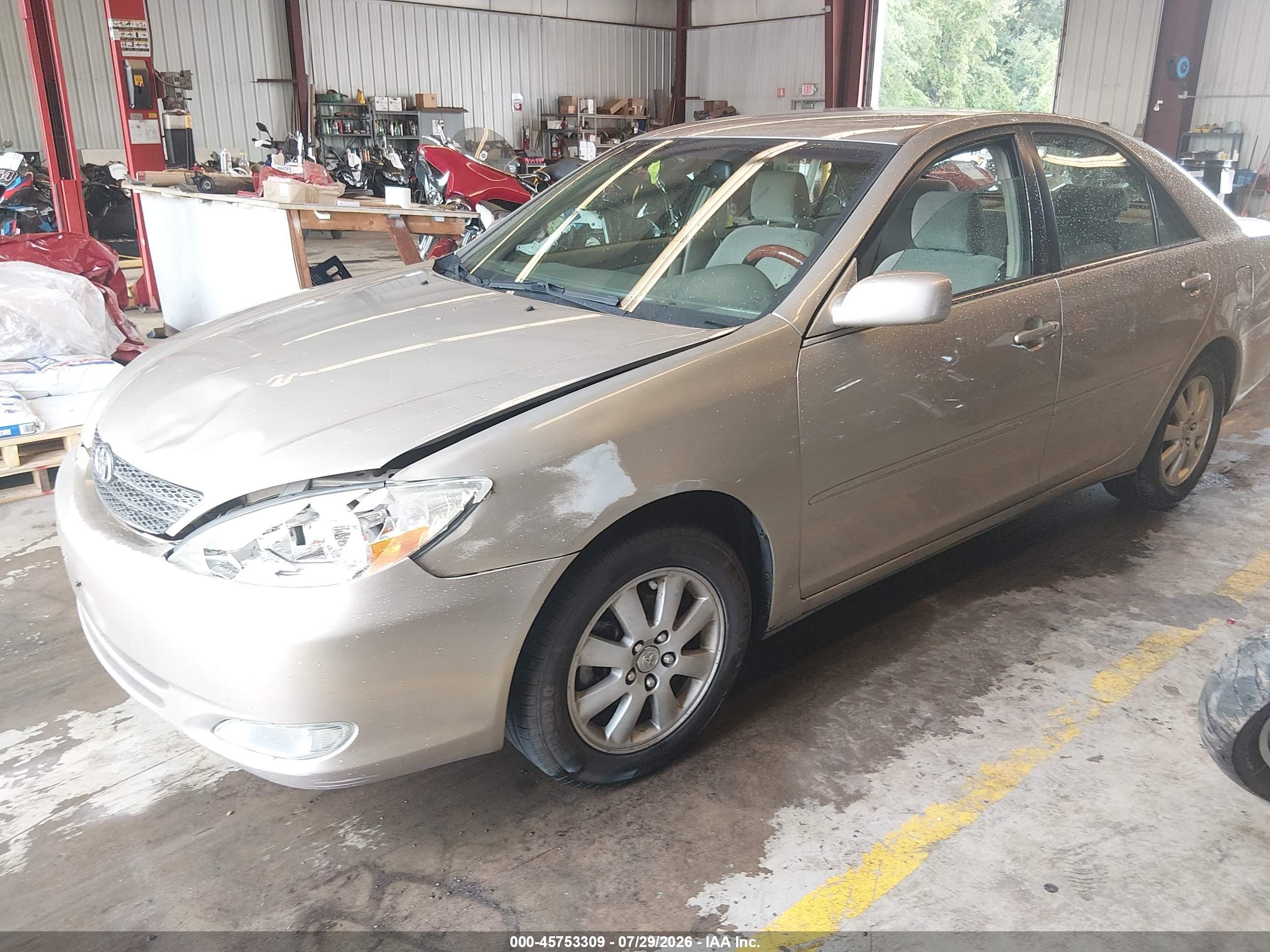 2003 Toyota Camry Xle Gold vin: 4T1BE30K93U720855