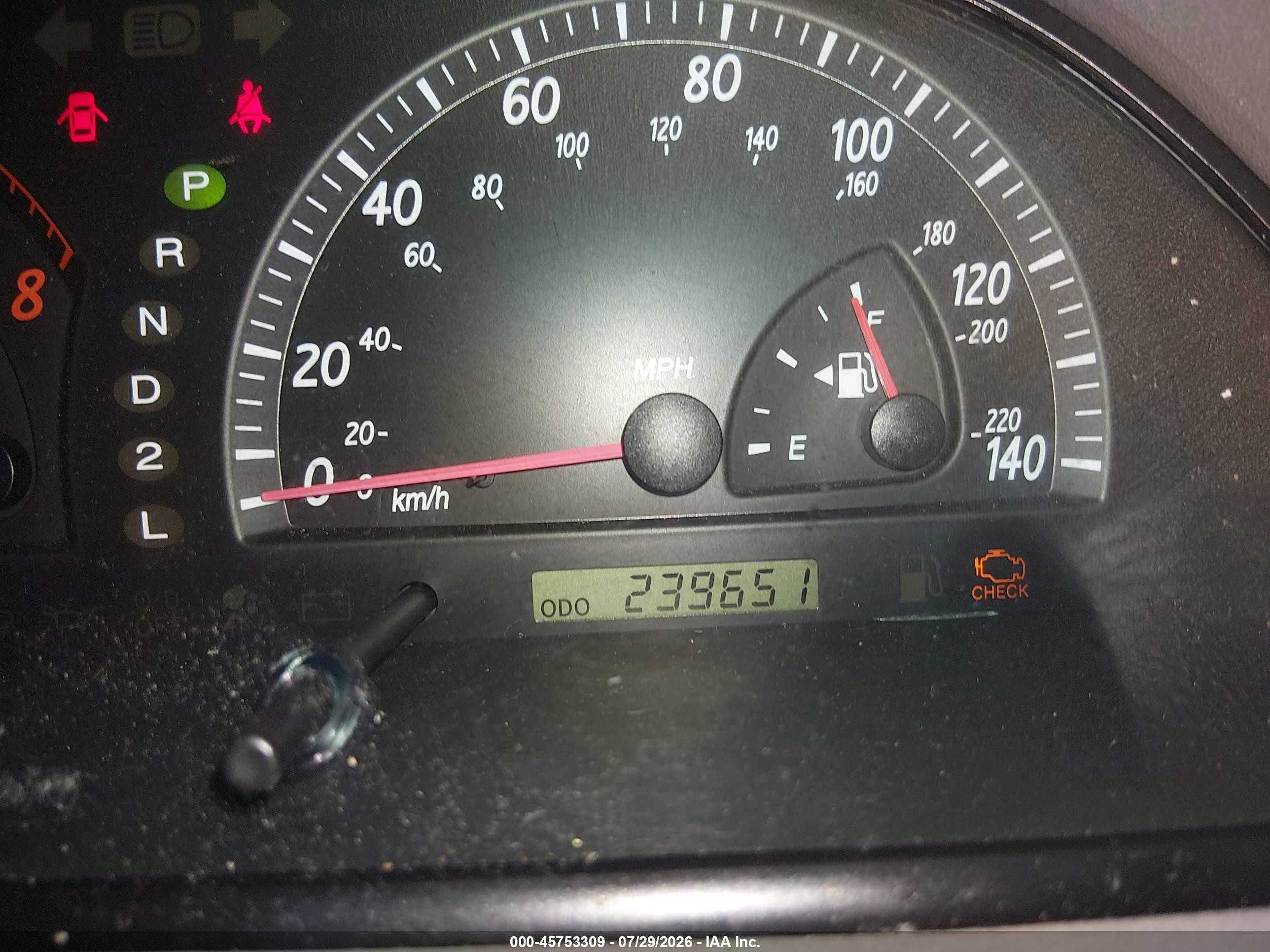 2003 Toyota Camry Xle Gold vin: 4T1BE30K93U720855