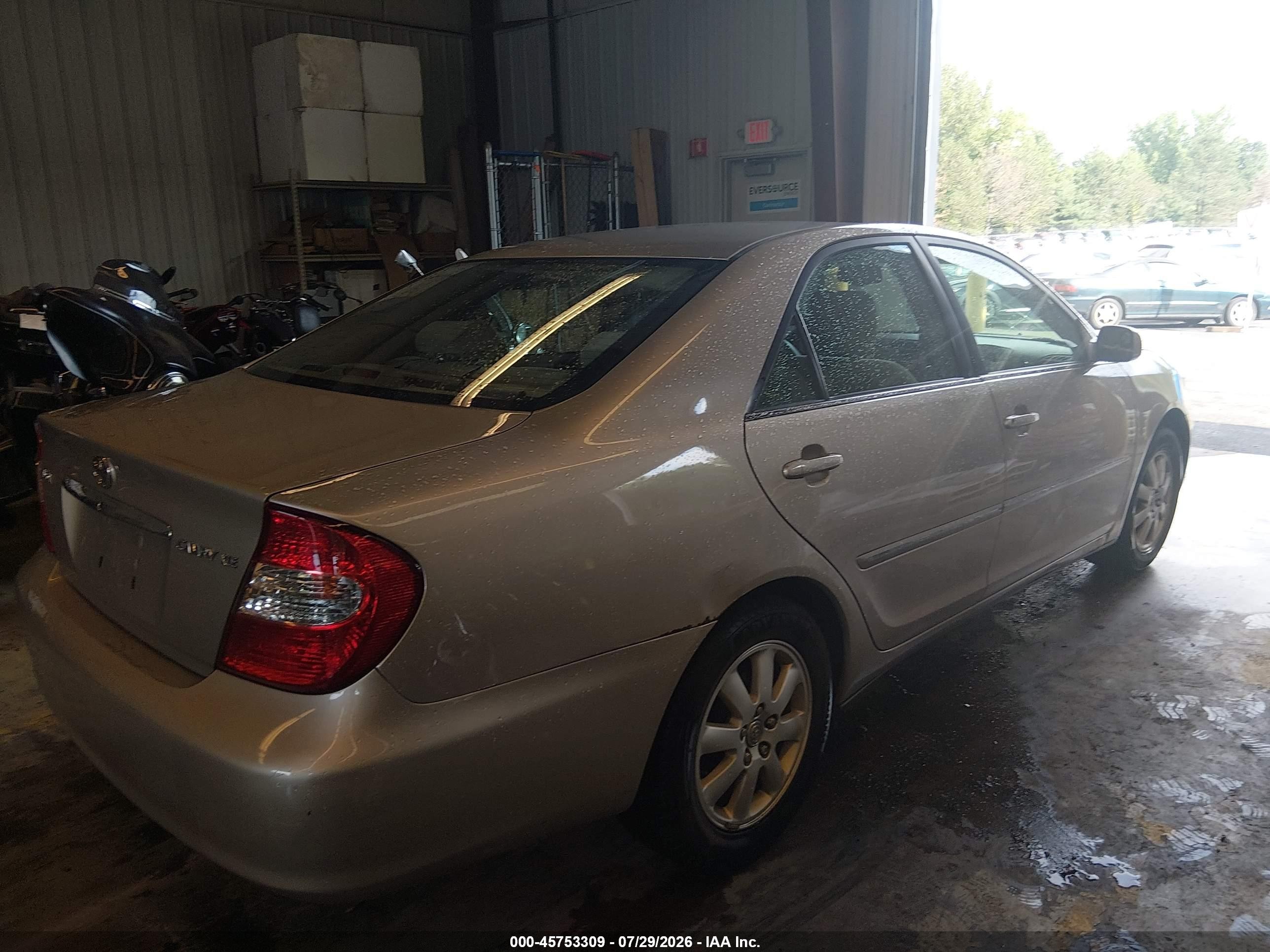 2003 Toyota Camry Xle Gold vin: 4T1BE30K93U720855