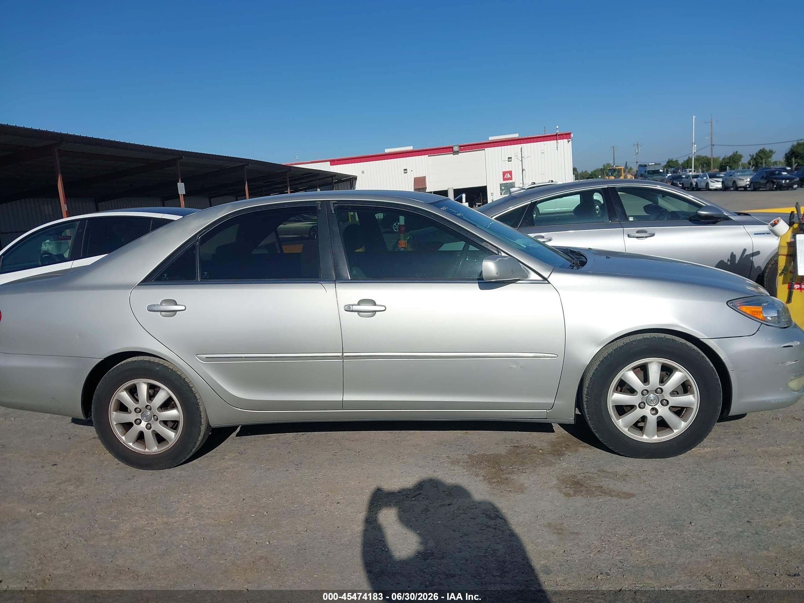2003 Toyota Camry Xle Silver vin: 4T1BE30K93U744637