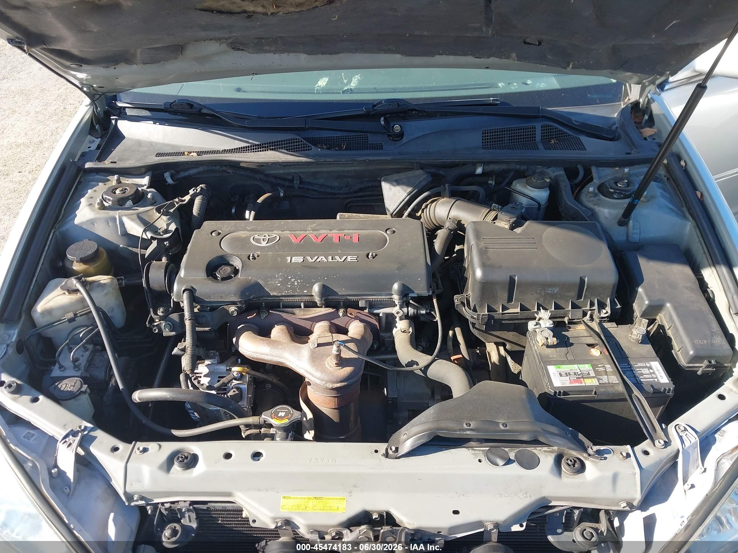 2003 Toyota Camry Xle Silver vin: 4T1BE30K93U744637