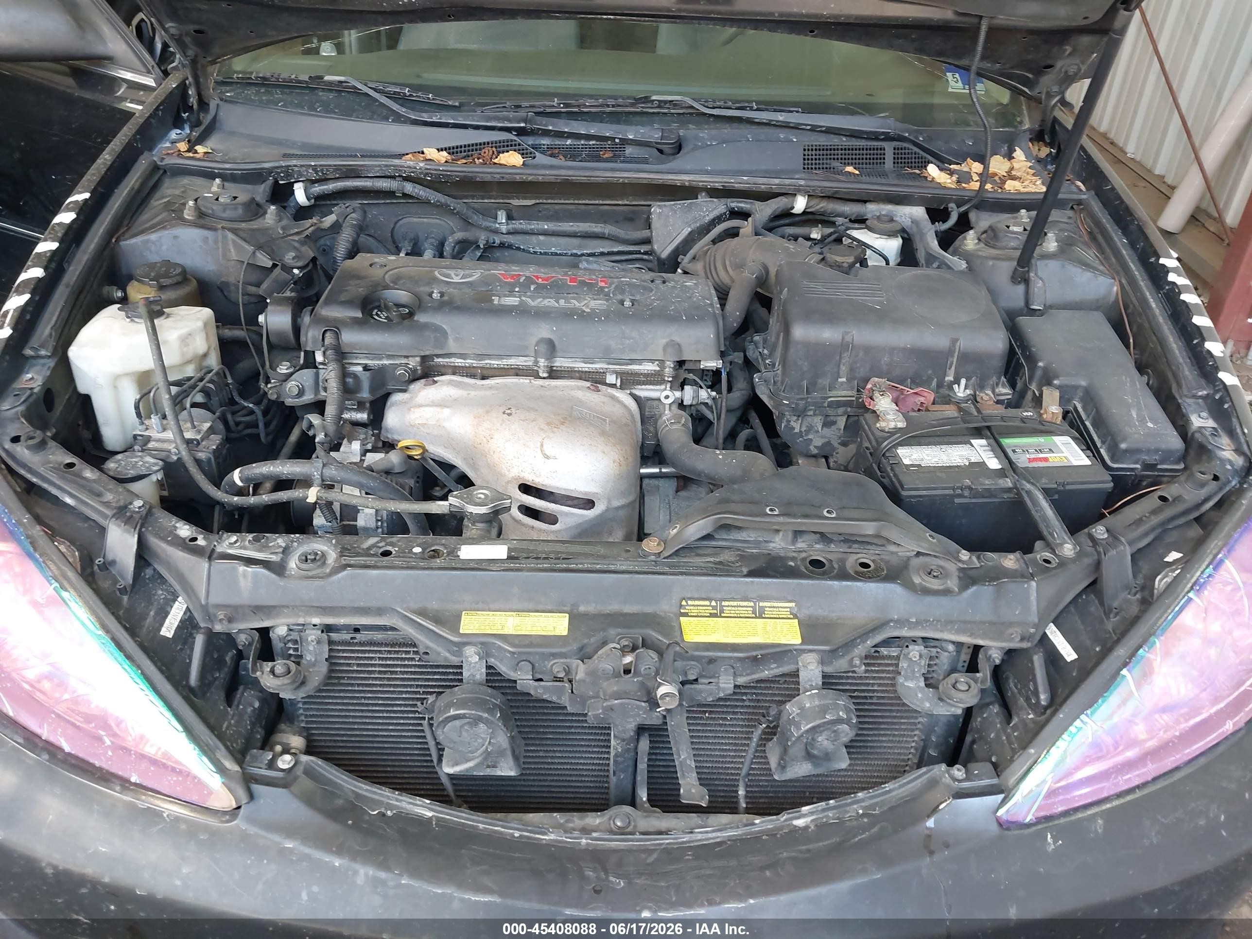 2004 Toyota Camry Xle Black vin: 4T1BE30K94U330243
