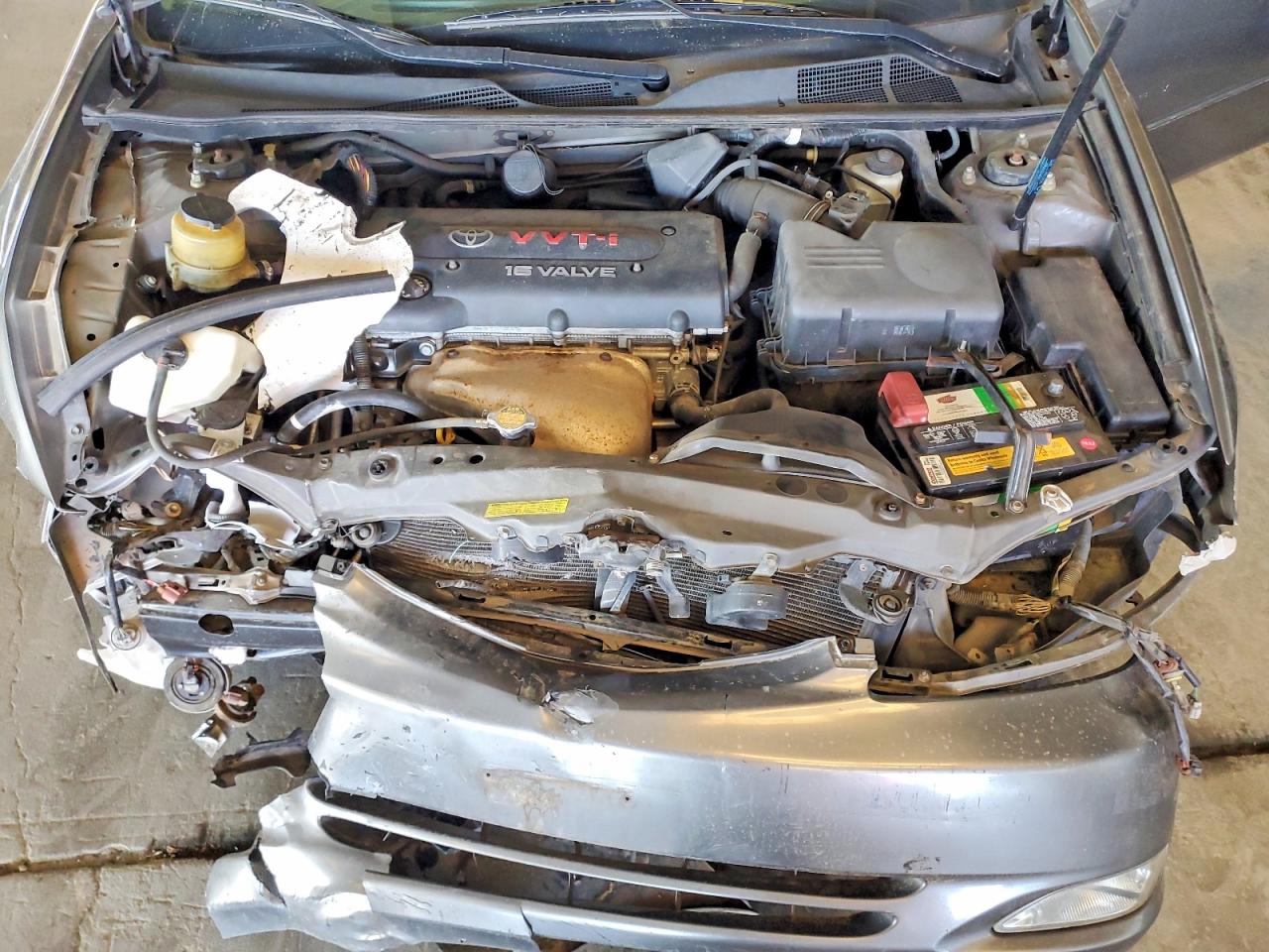 2004 Toyota Camry Xle Серый vin: 4T1BE30K94U789921