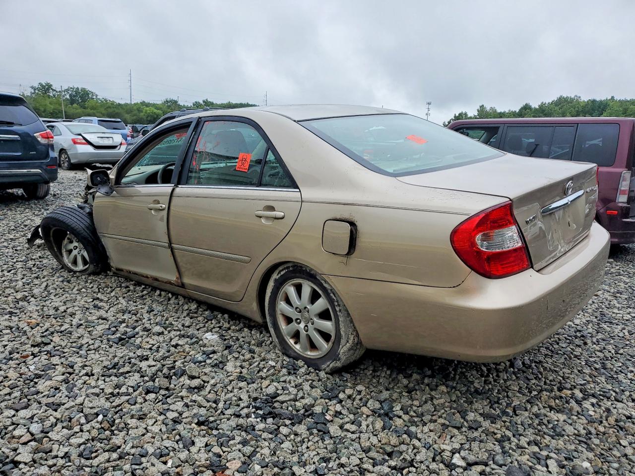 2004 Toyota Camry Xle Beige vin: 4T1BE30K94U870188