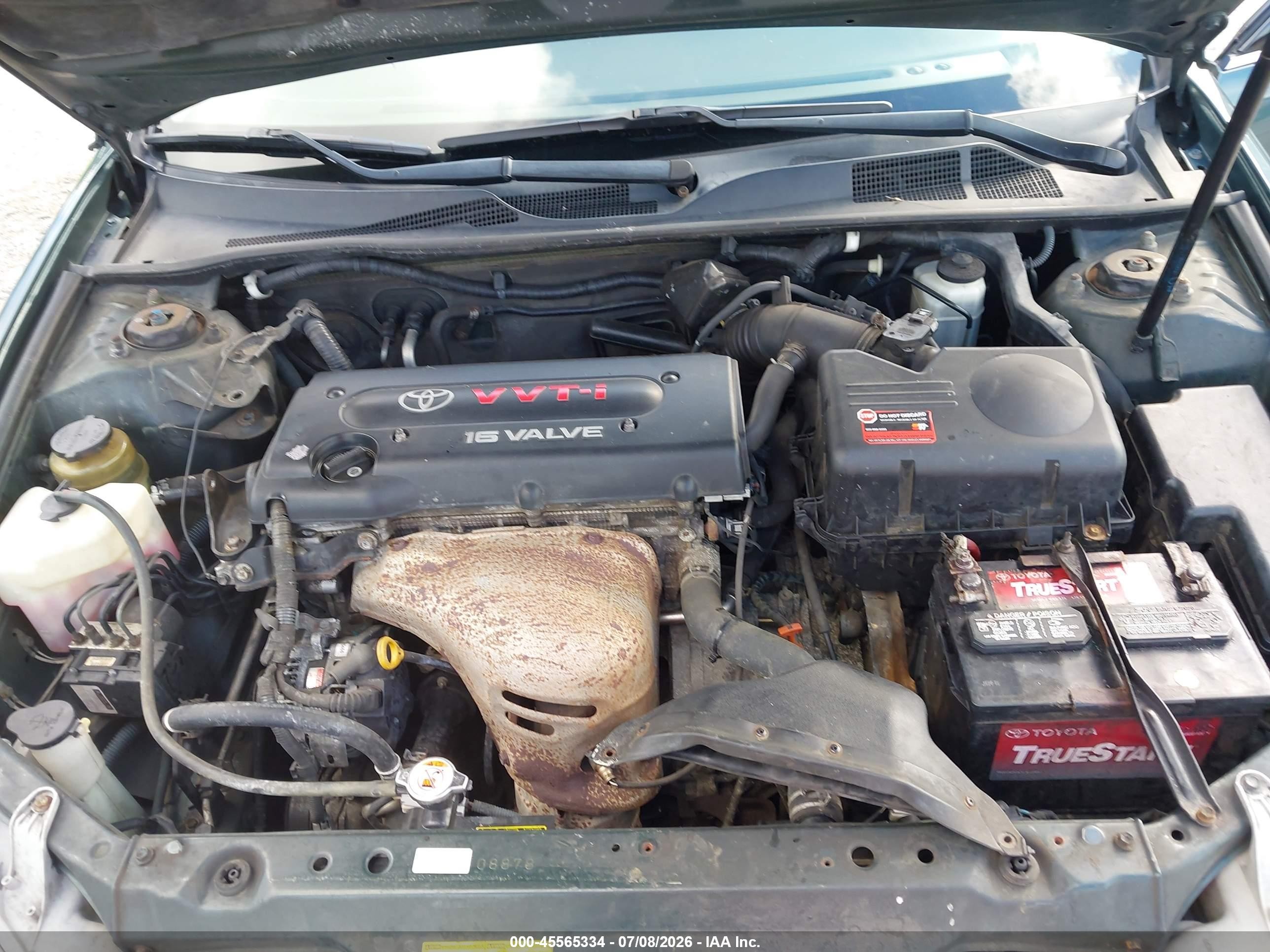 2005 Toyota Camry Xle Зеленый vin: 4T1BE30K95U027352