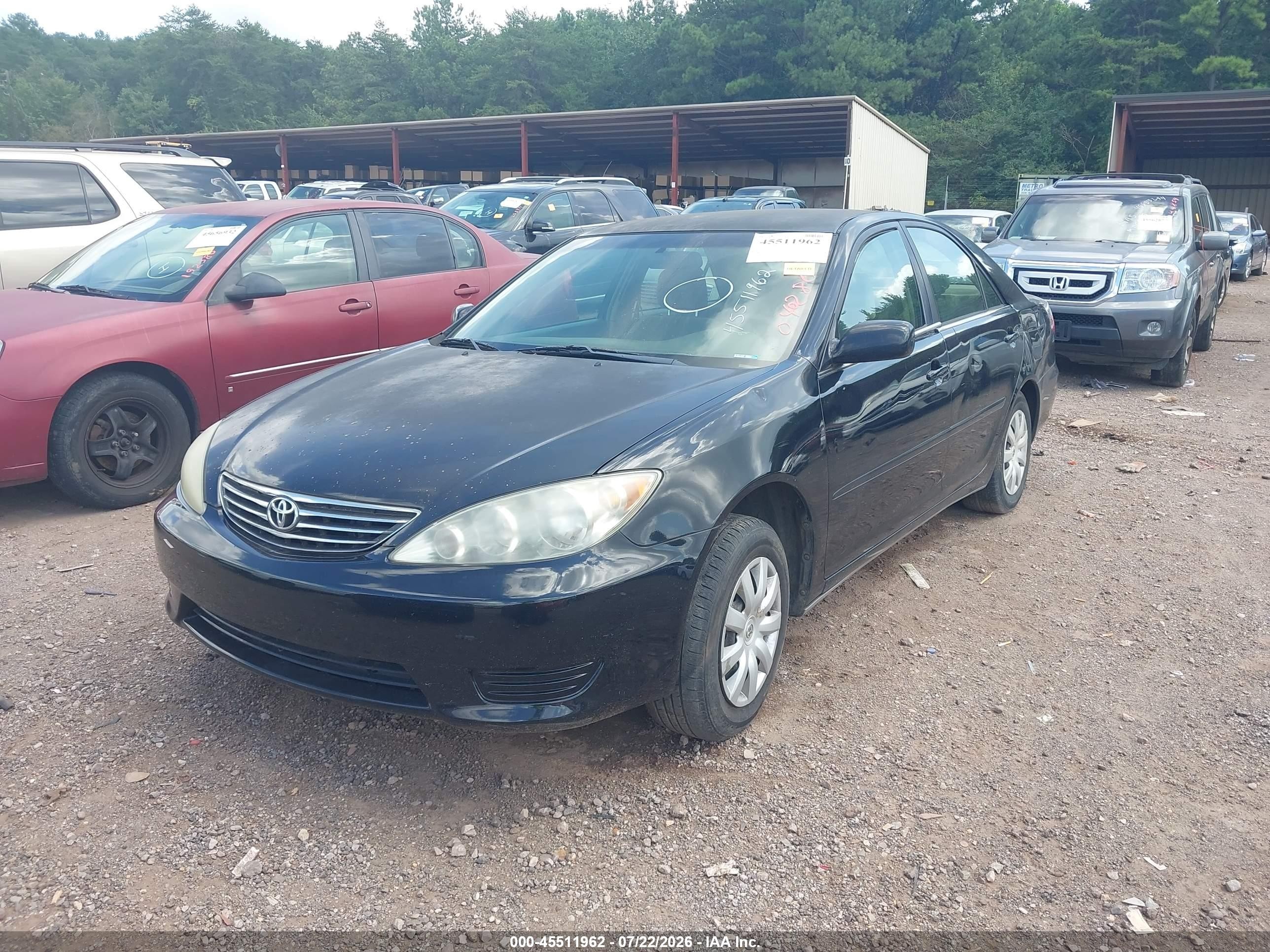2005 Toyota Camry Le Black vin: 4T1BE30K95U040280