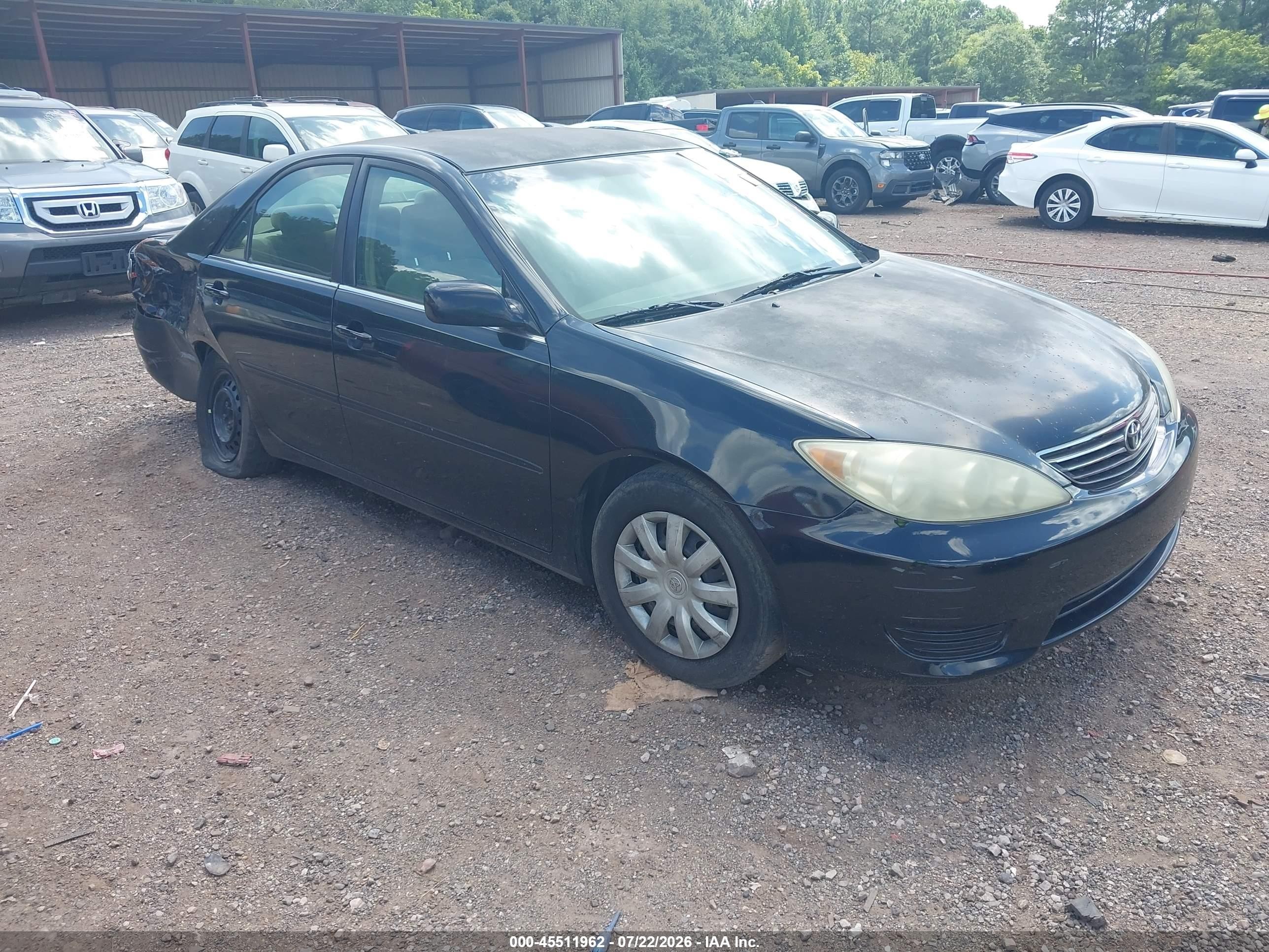 2005 Toyota Camry Le Black vin: 4T1BE30K95U040280