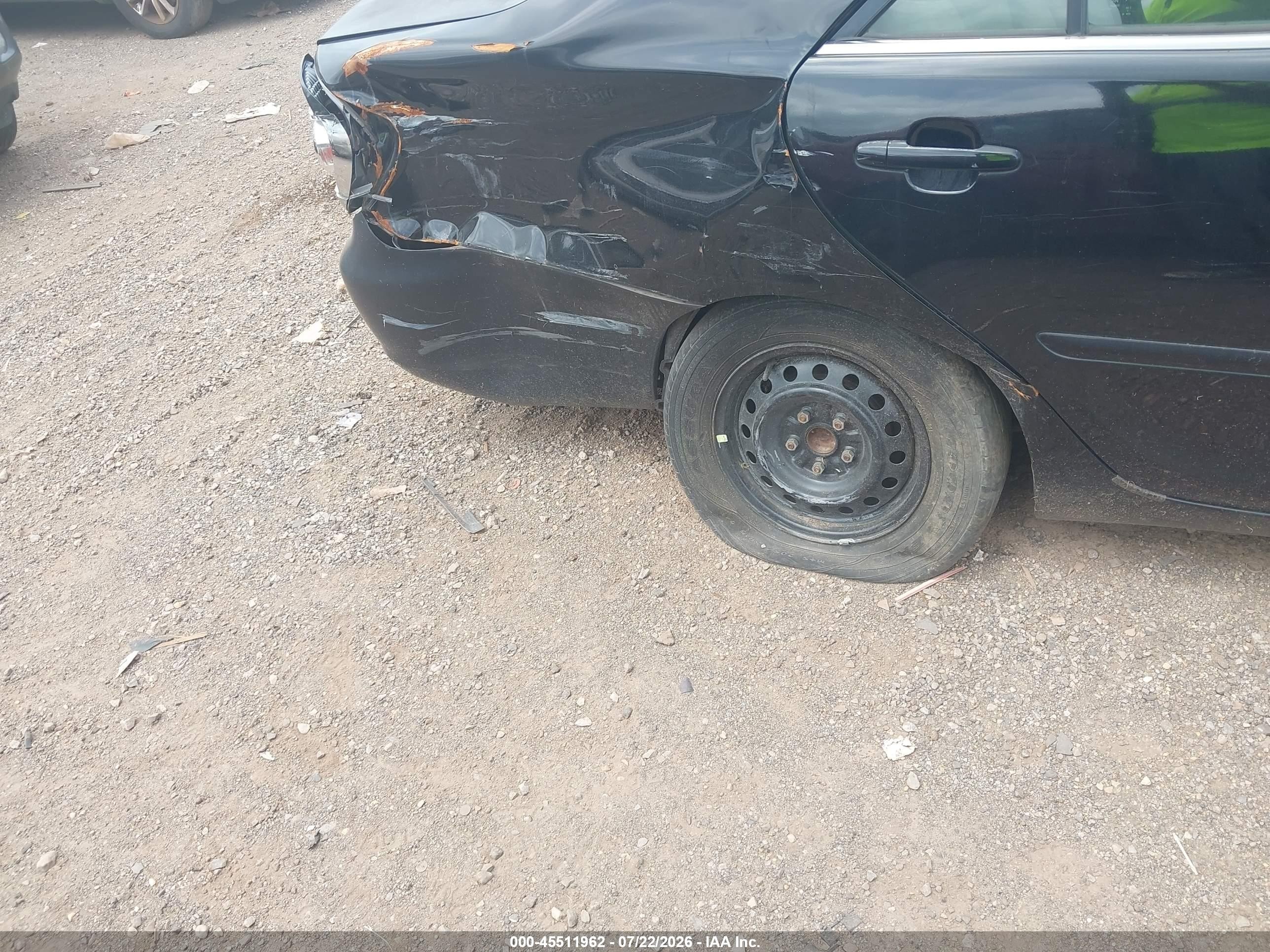 2005 Toyota Camry Le Black vin: 4T1BE30K95U040280
