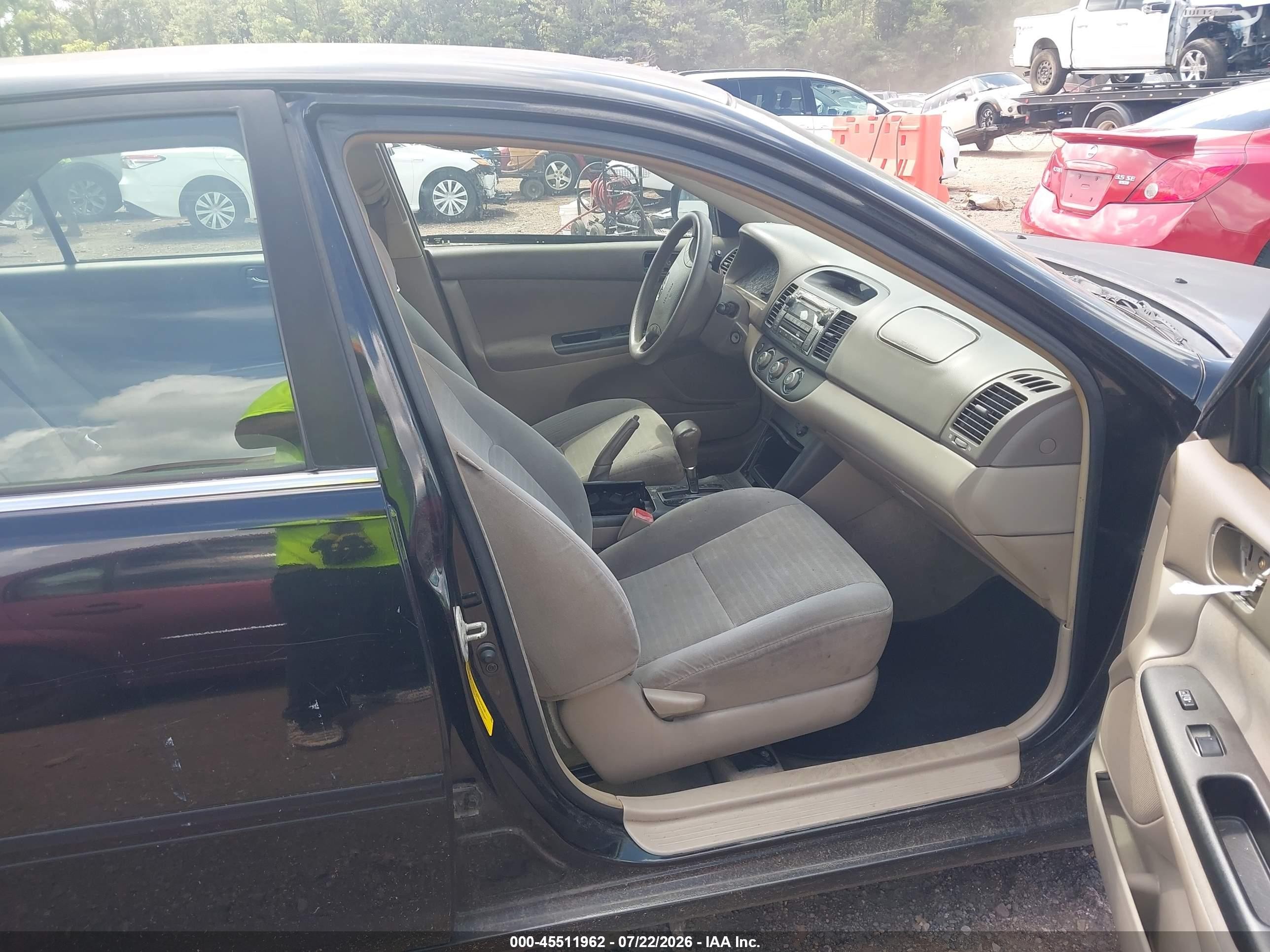 2005 Toyota Camry Le Black vin: 4T1BE30K95U040280