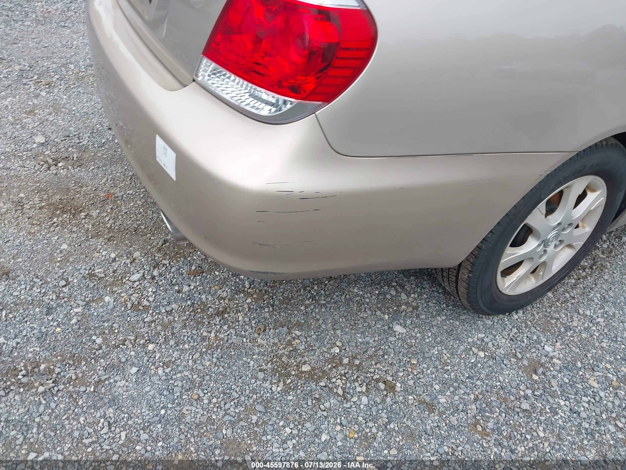 2005 Toyota Camry Xle Gold vin: 4T1BE30K95U397135