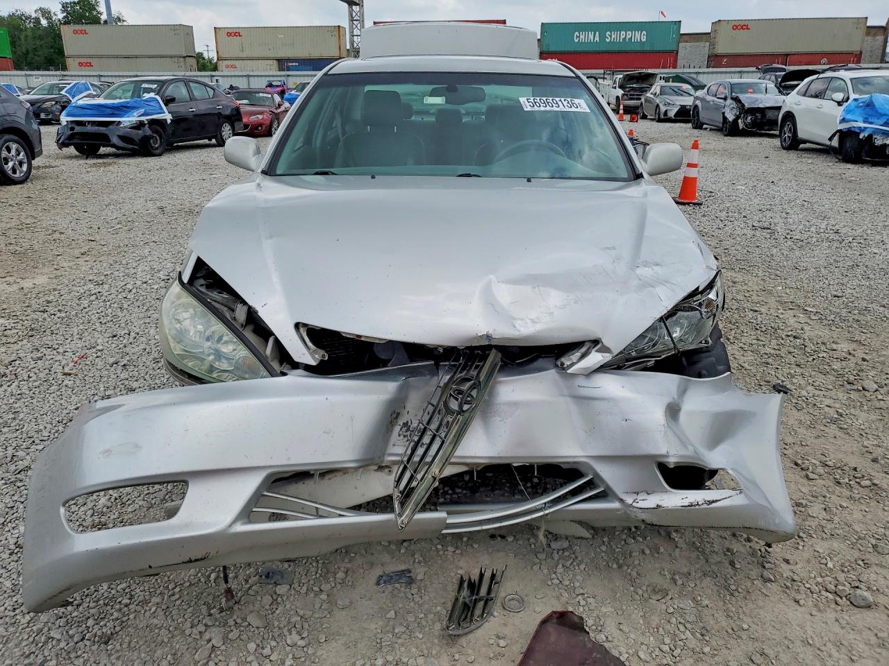 2005 Toyota Camry Silver vin: 4T1BE30K95U428528