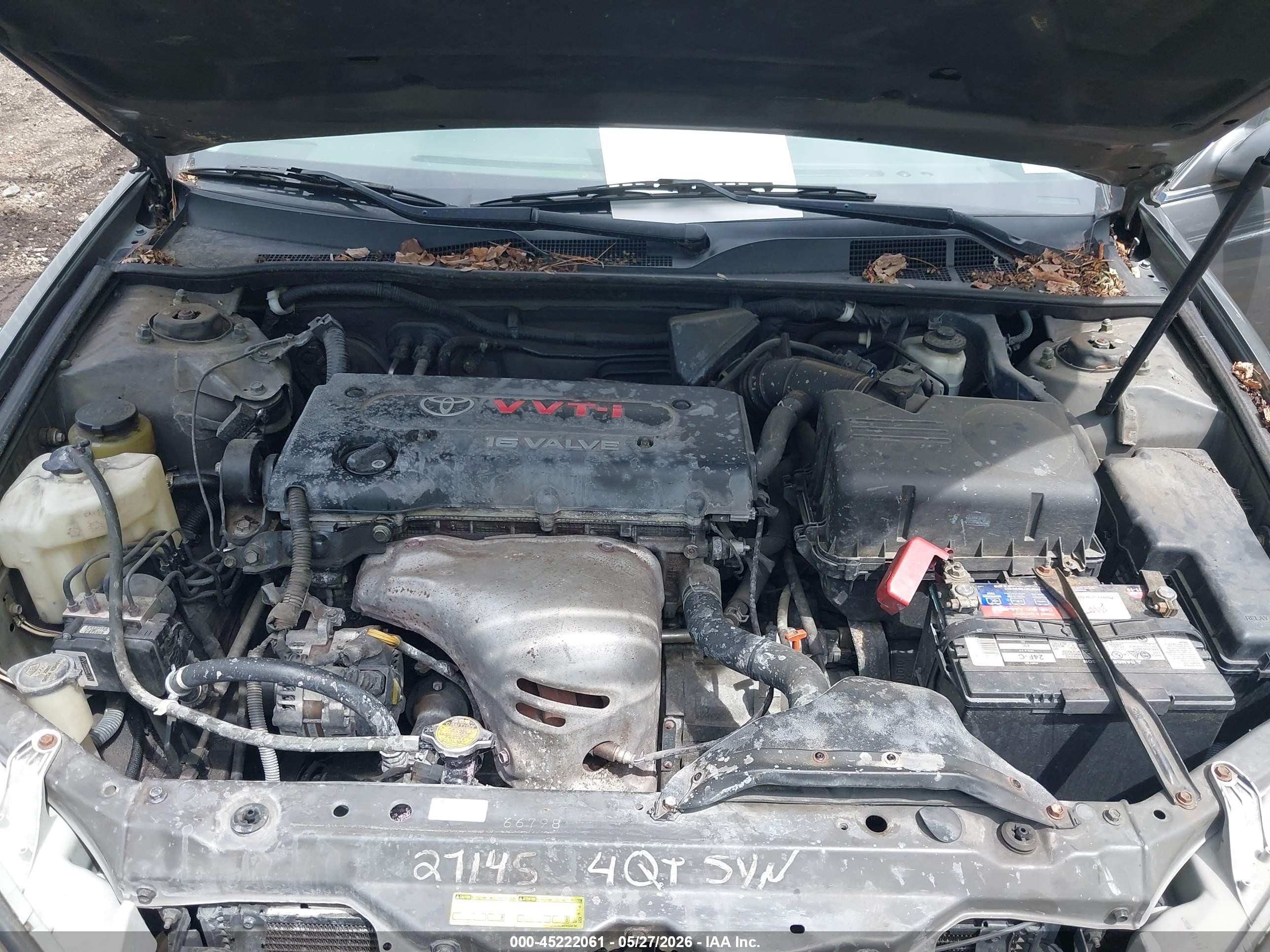 2005 Toyota Camry Xle Gray vin: 4T1BE30K95U633718