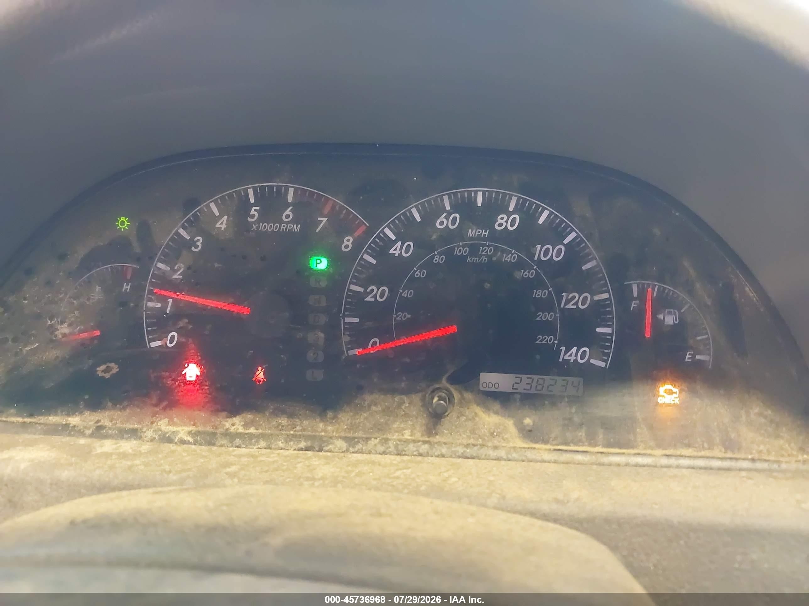 2005 Toyota Camry Le Silver vin: 4T1BE30K95U967893