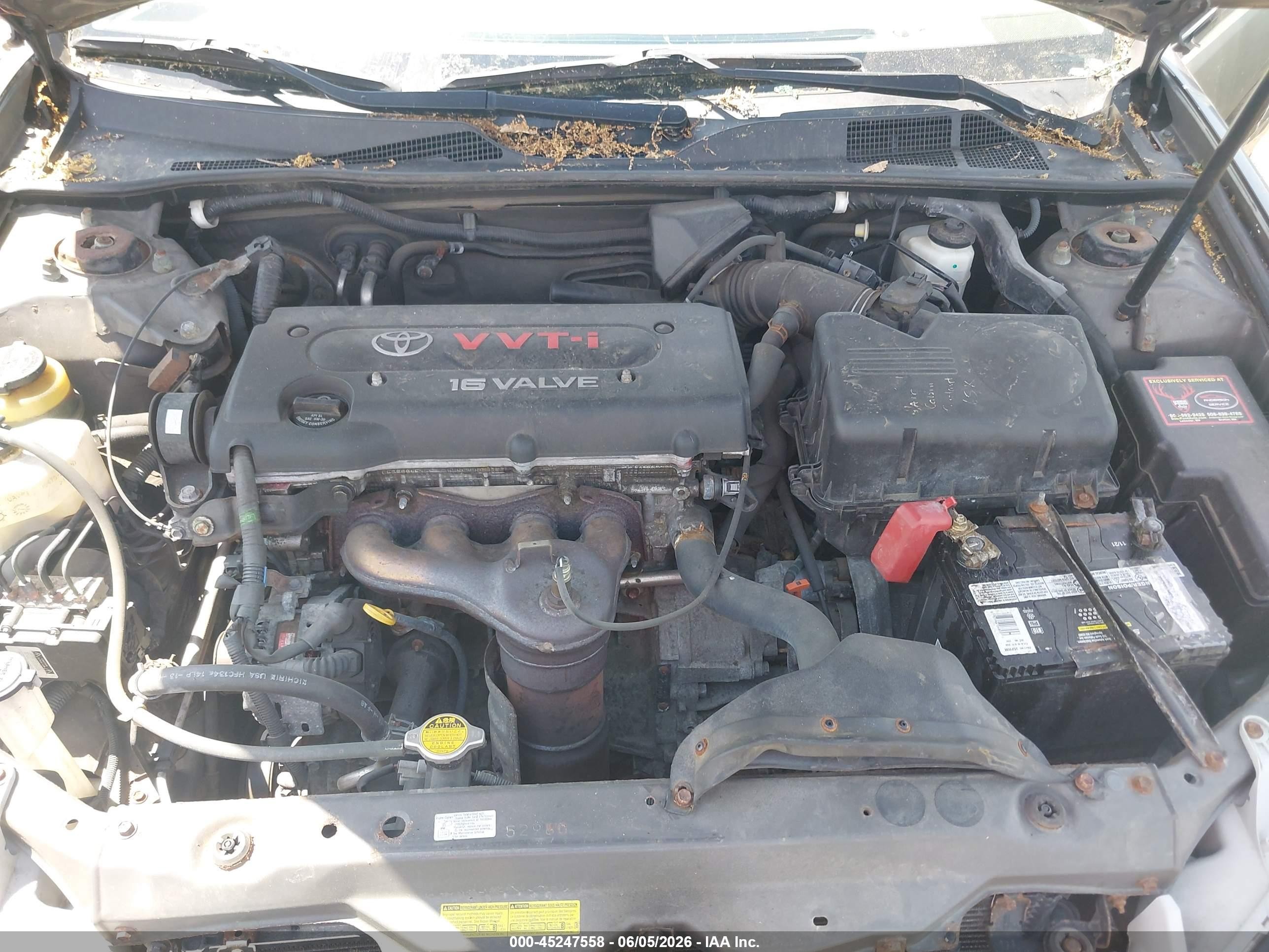 2005 Toyota Camry Le Gray vin: 4T1BE30K95U974696