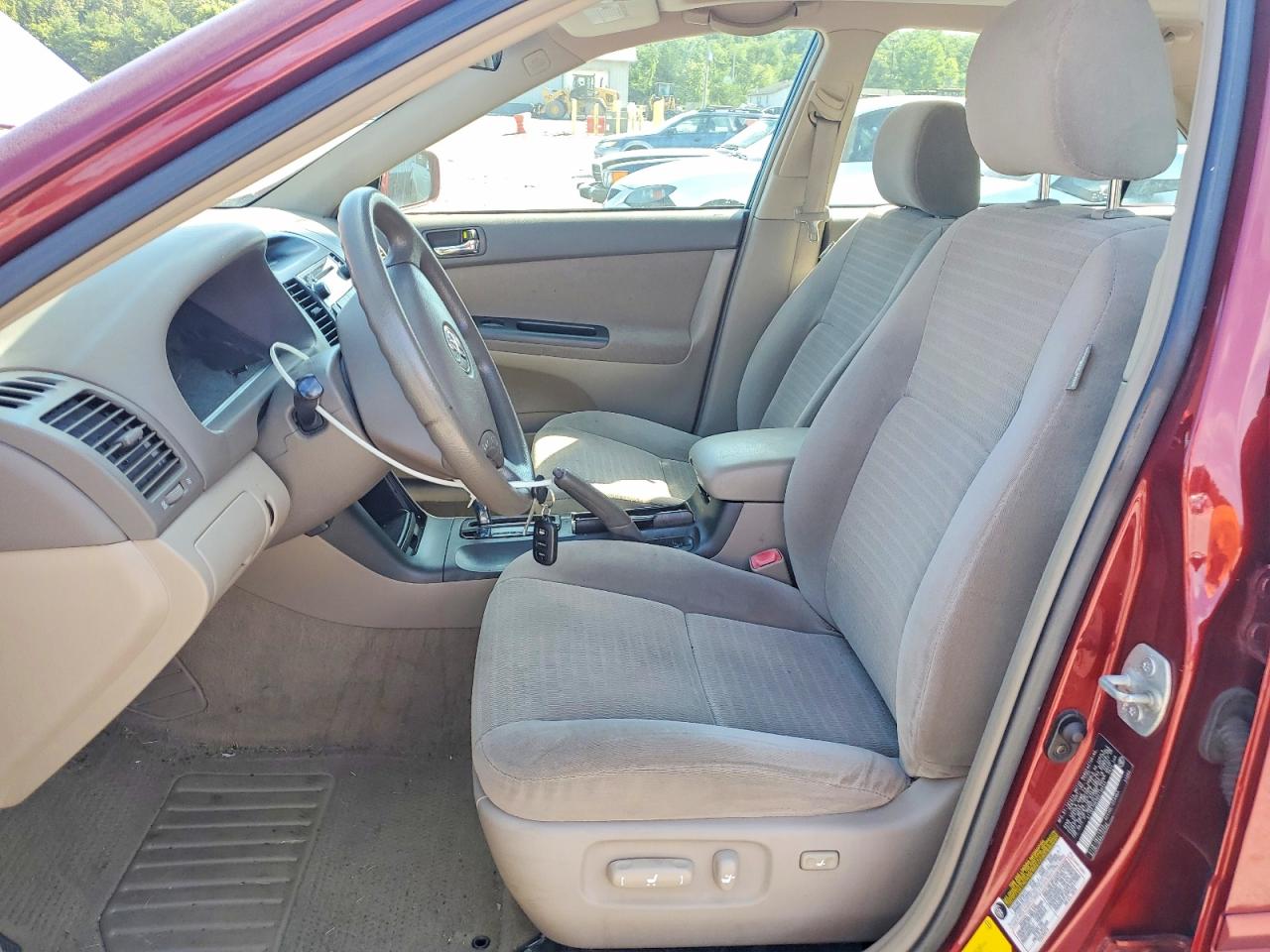 2006 Toyota Camry Le Burgundy vin: 4T1BE30K96U136444