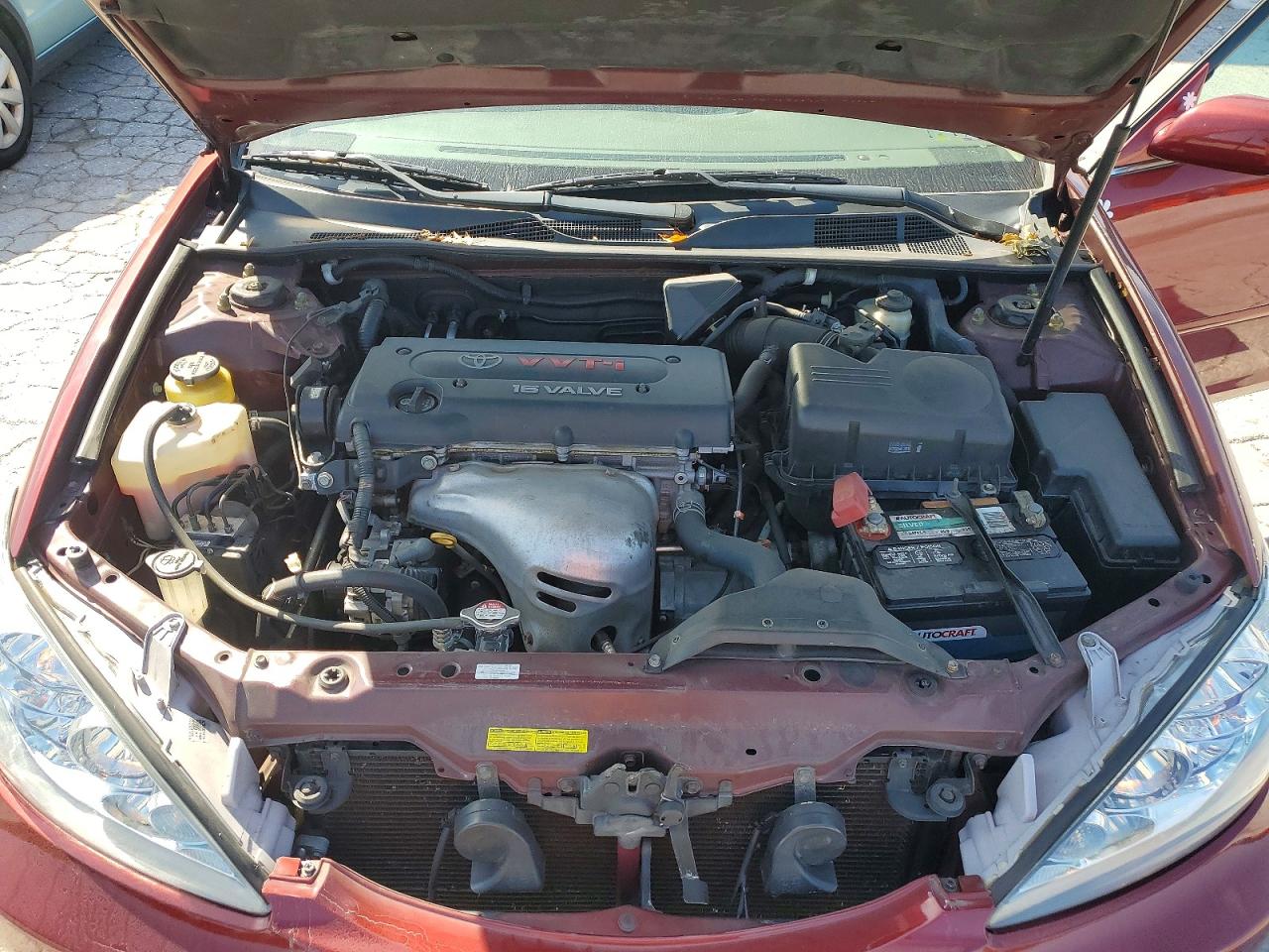 2006 Toyota Camry Le Burgundy vin: 4T1BE30K96U136444