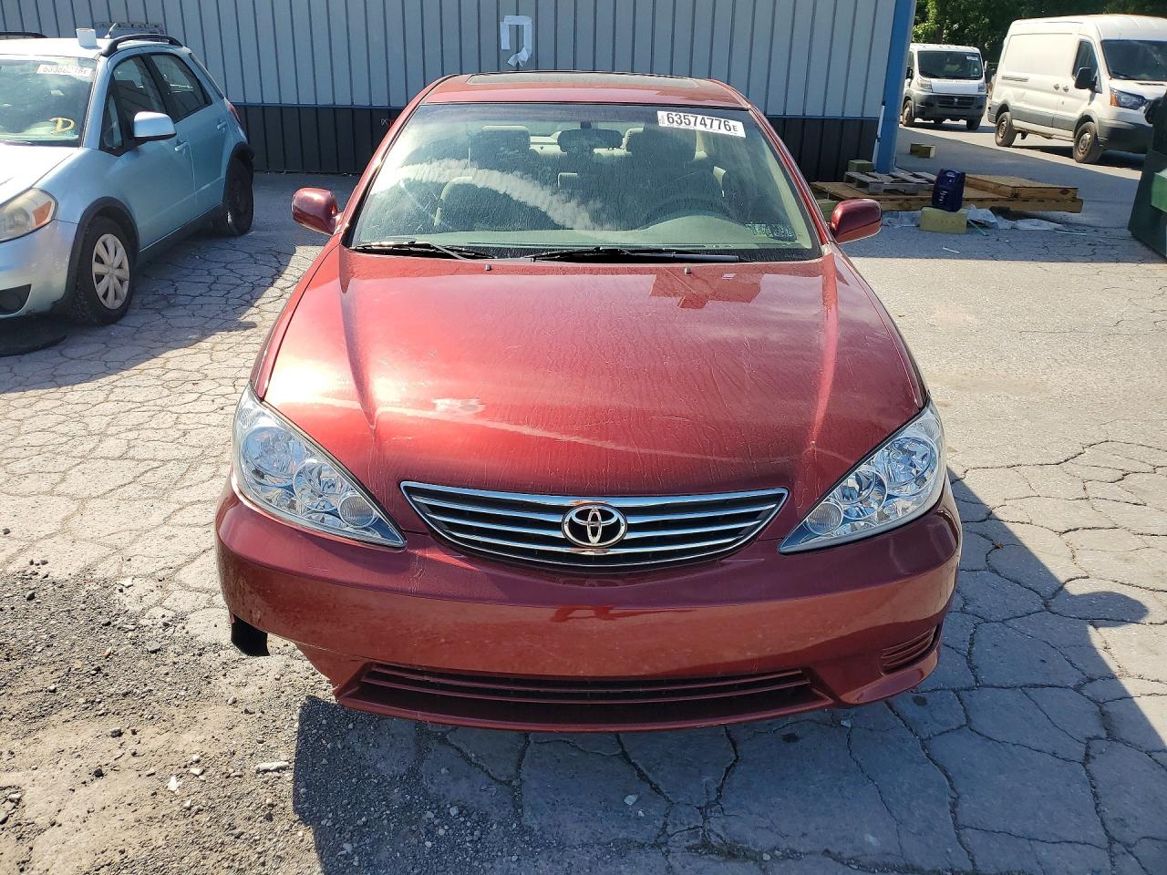 2006 Toyota Camry Le Burgundy vin: 4T1BE30K96U136444
