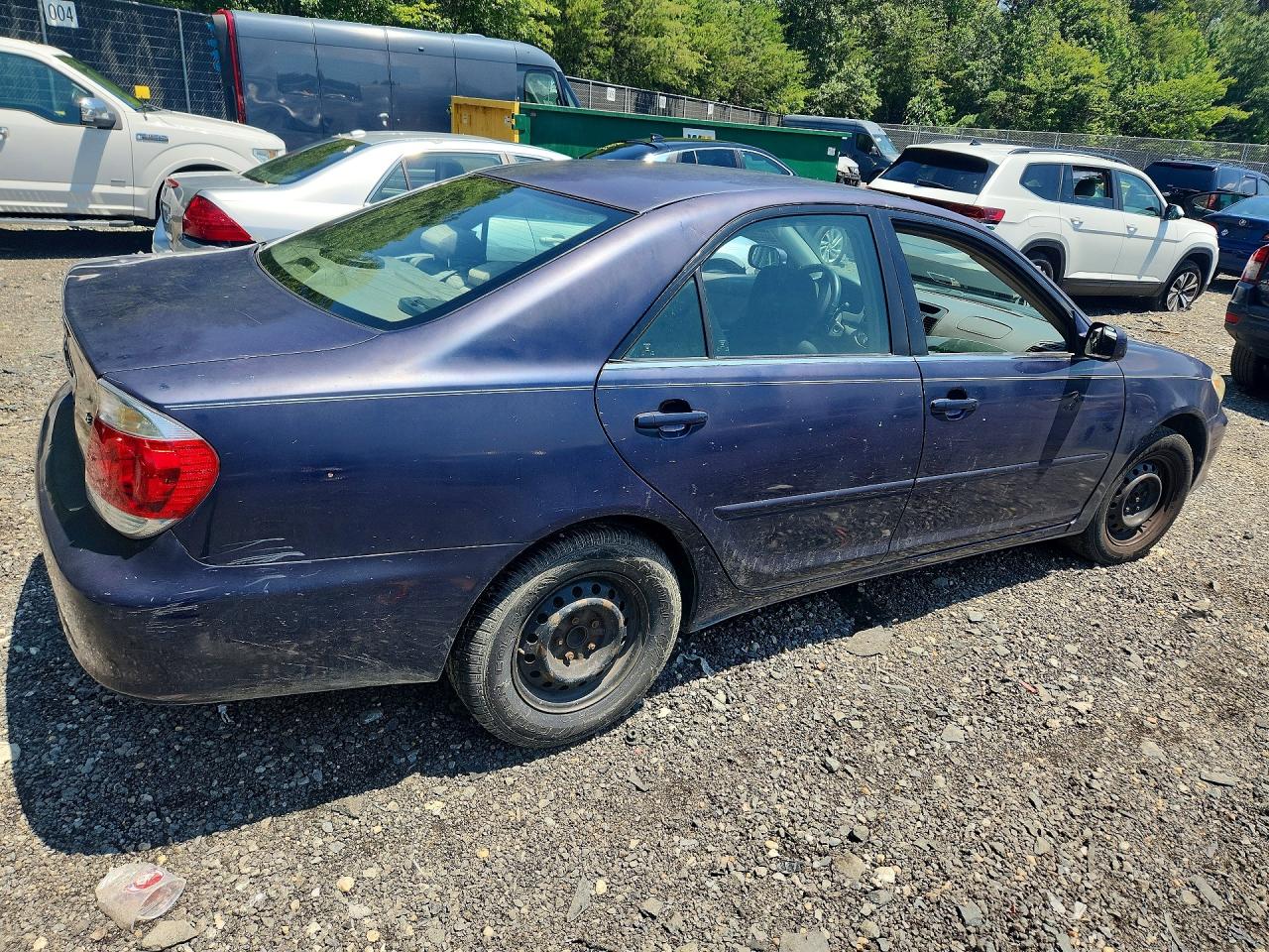 2006 Toyota Camry Le Blue vin: 4T1BE30K96U159948