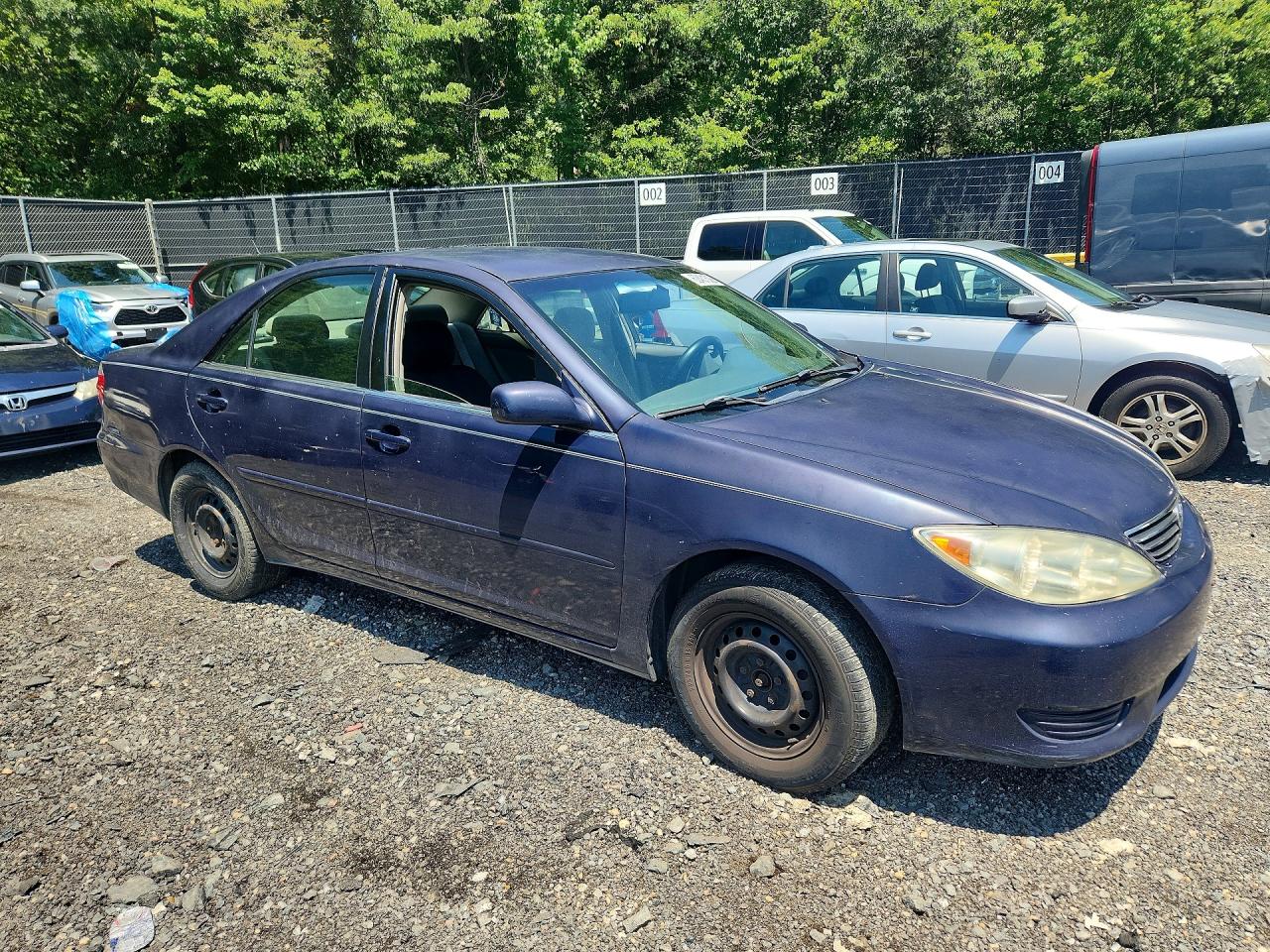 2006 Toyota Camry Le Blue vin: 4T1BE30K96U159948