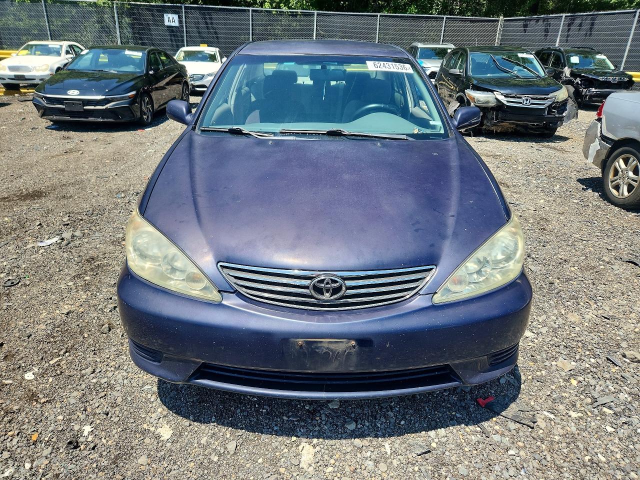 2006 Toyota Camry Le Blue vin: 4T1BE30K96U159948