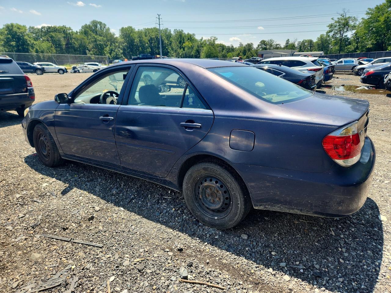 2006 Toyota Camry Le Blue vin: 4T1BE30K96U159948