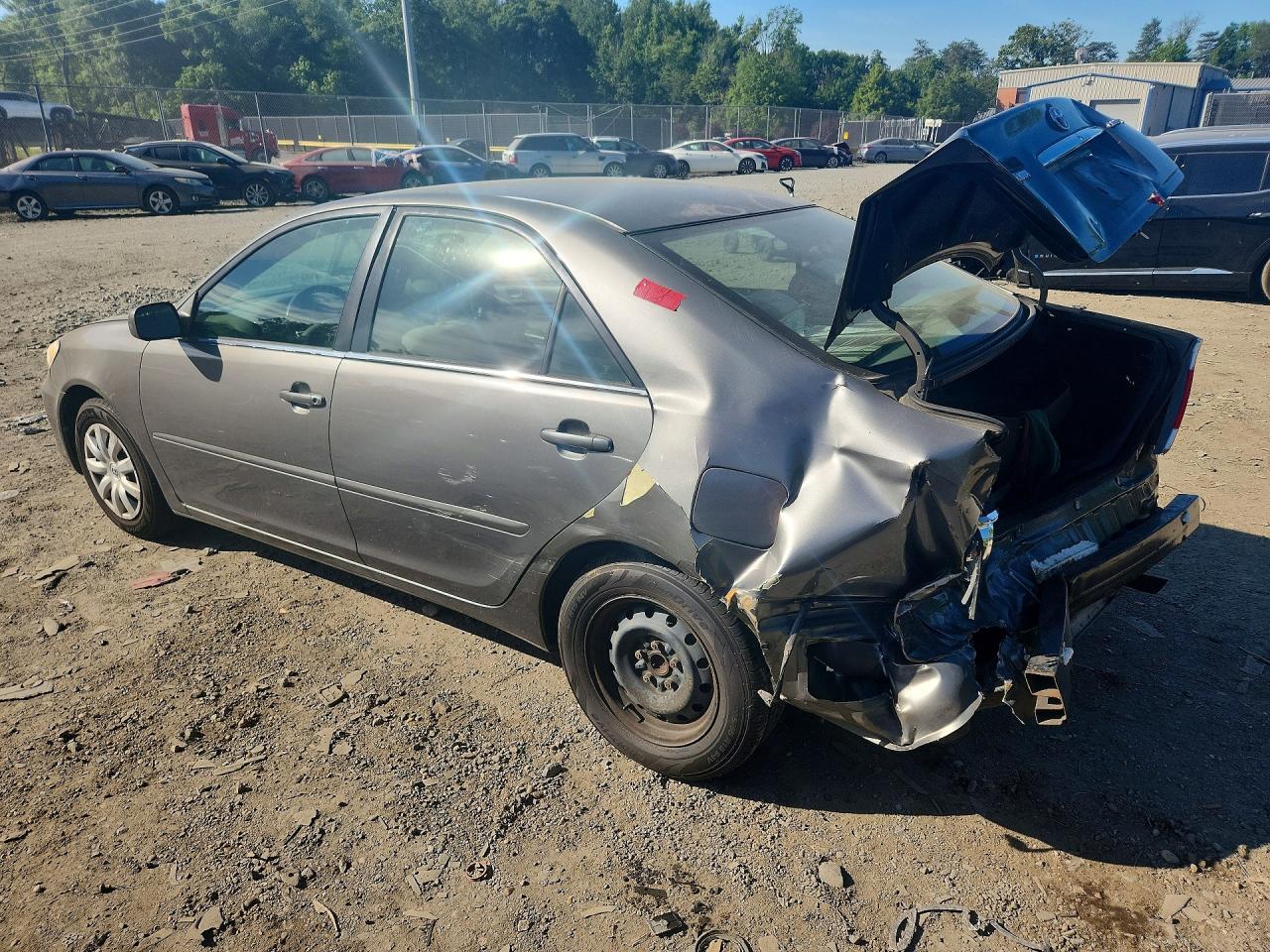 2006 Toyota Camry Le Серый vin: 4T1BE30K96U728684