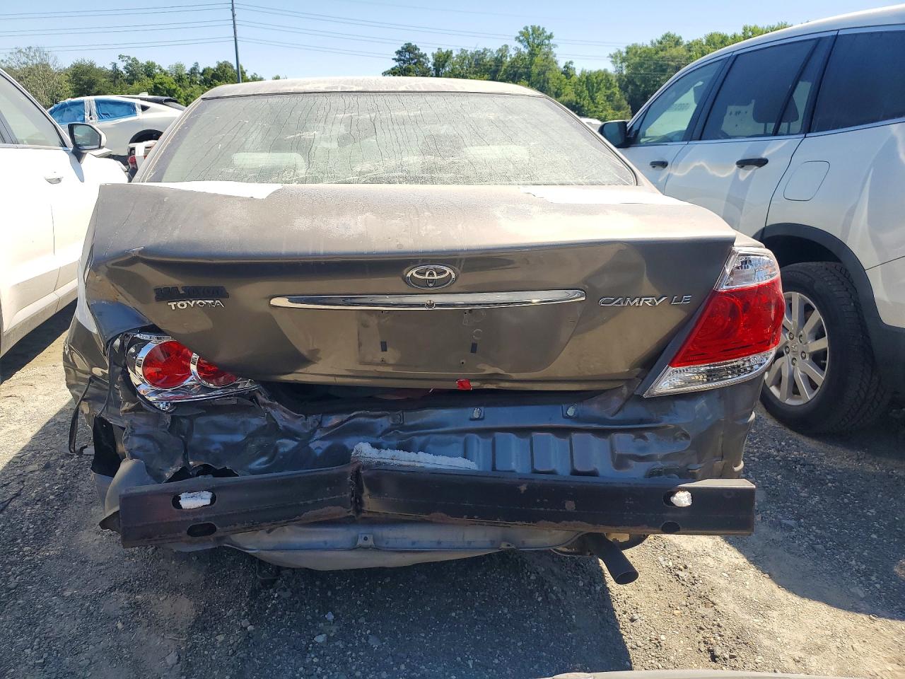 2006 Toyota Camry Le Серый vin: 4T1BE30K96U728684