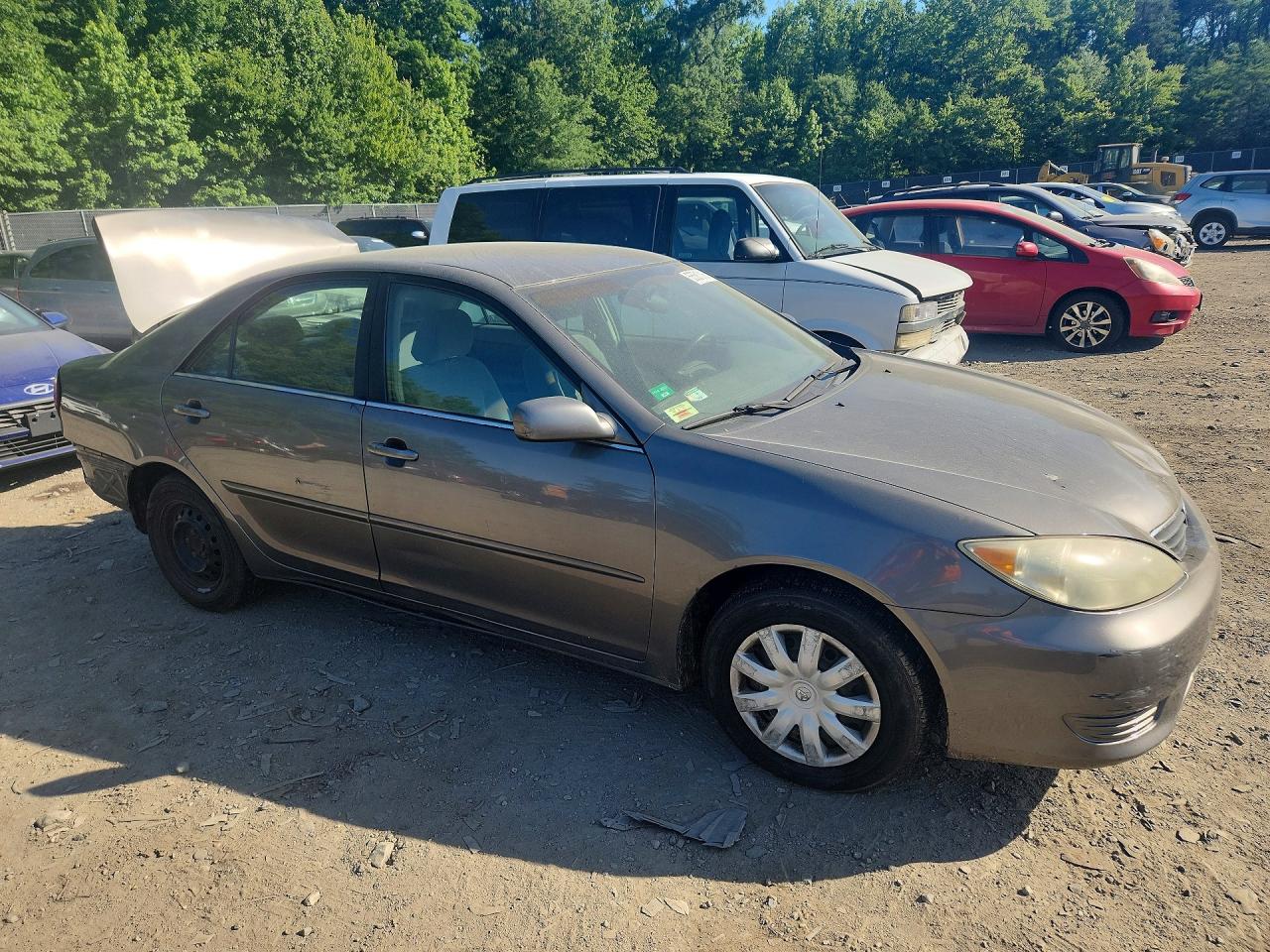 2006 Toyota Camry Le Серый vin: 4T1BE30K96U728684