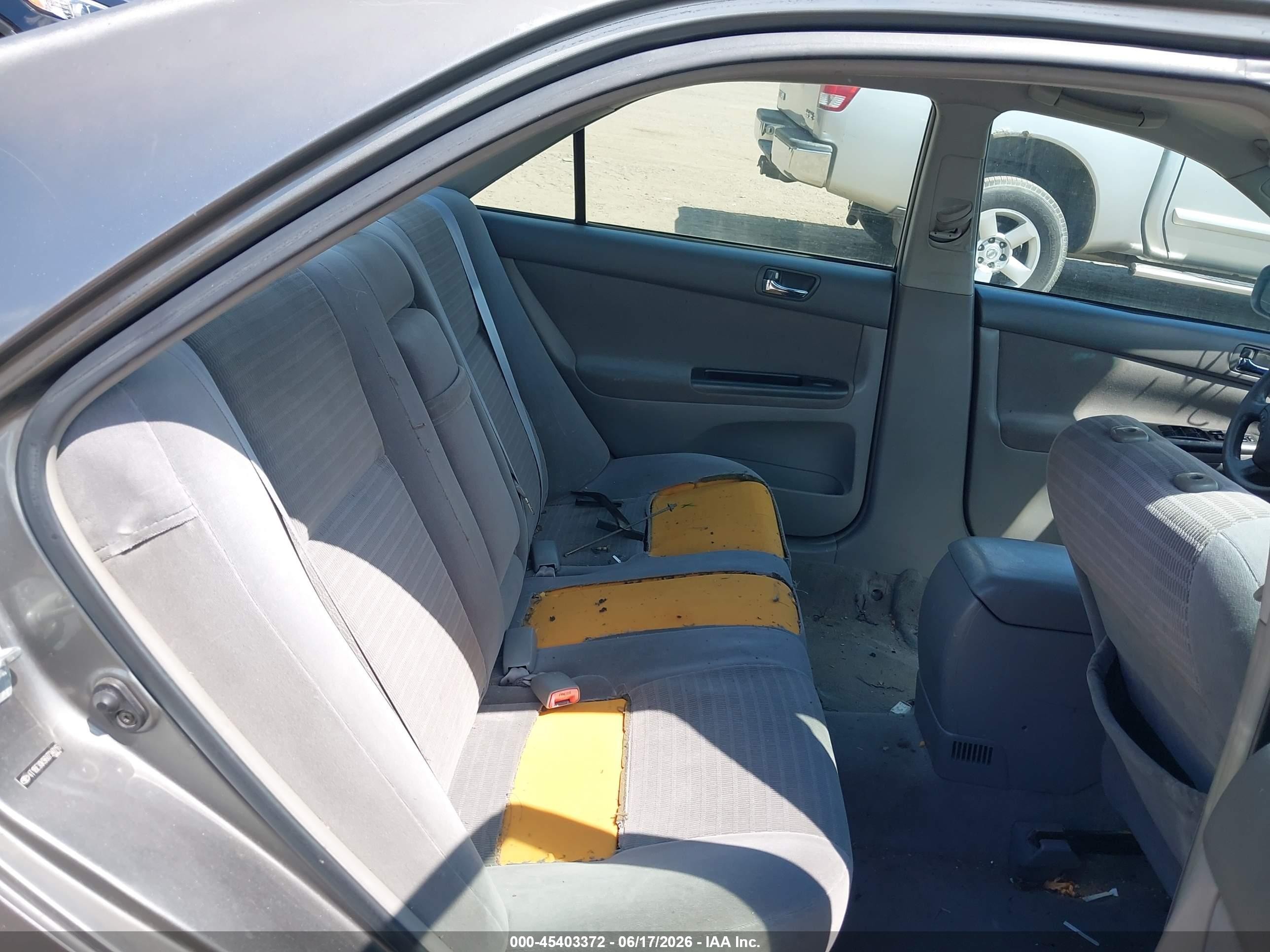 2006 Toyota Camry Le Gray vin: 4T1BE30K96U734016