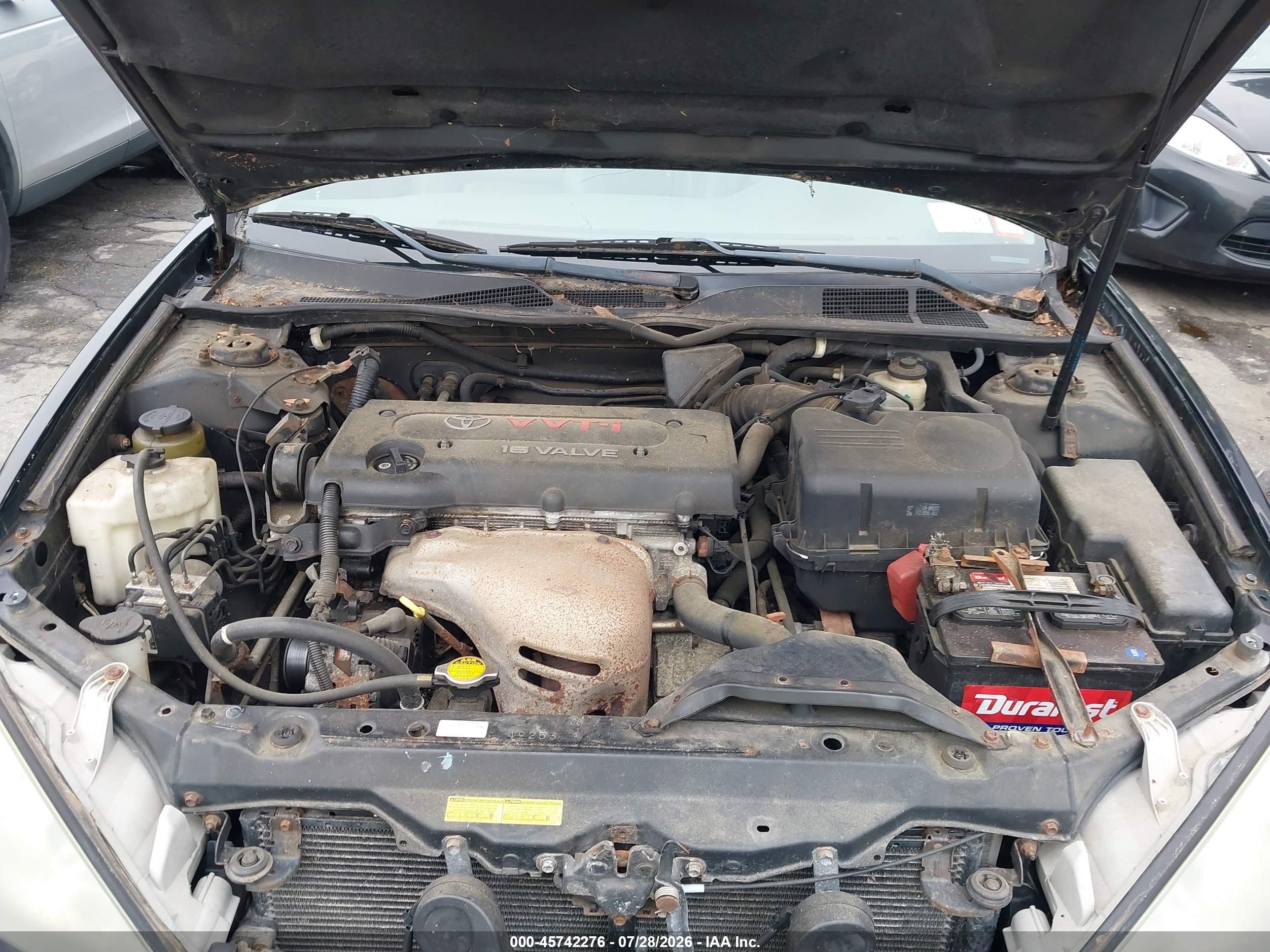 2004 Toyota Camry Xle Черный vin: 4T1BE30KX4U314732