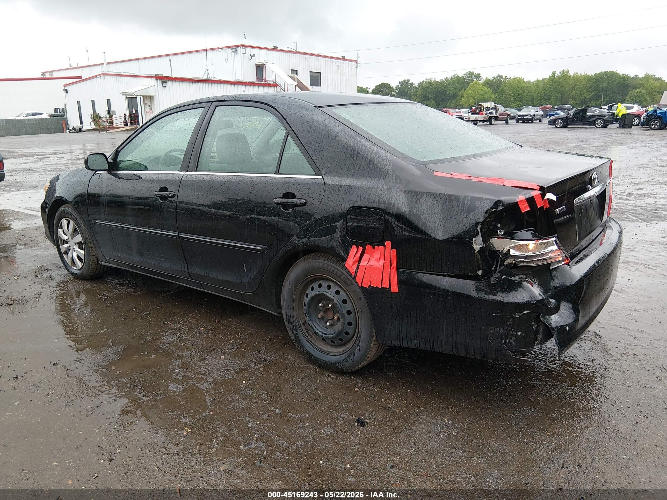 2004 Toyota Camry Xle Черный vin: 4T1BE30KX4U316237