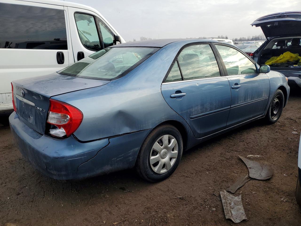 2004 Toyota Camry Blue vin: 4T1BE30KX4U844442