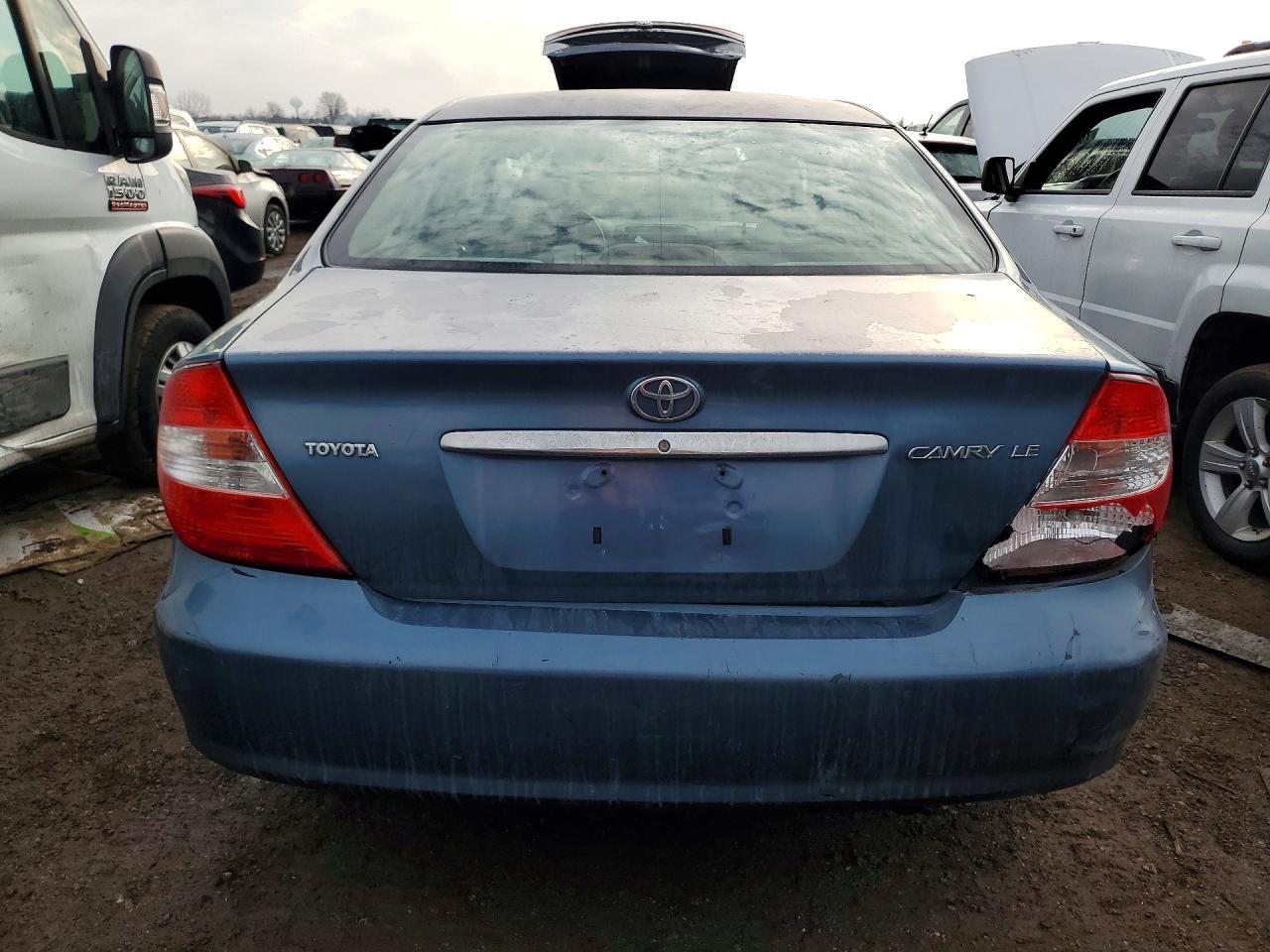 2004 Toyota Camry Blue vin: 4T1BE30KX4U844442