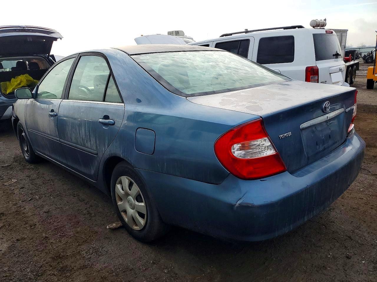 2004 Toyota Camry Blue vin: 4T1BE30KX4U844442