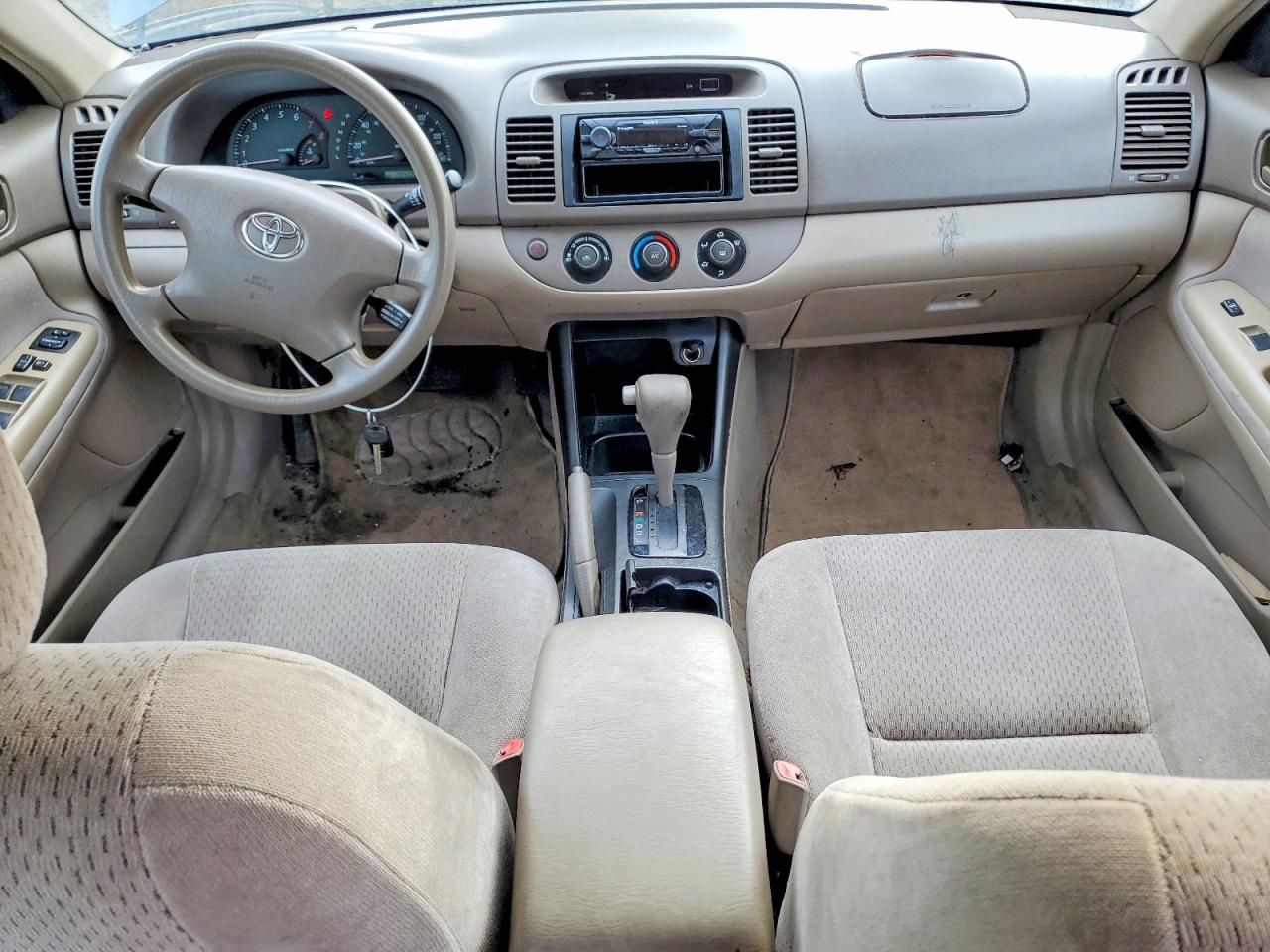 2004 Toyota Camry Blue vin: 4T1BE30KX4U844442