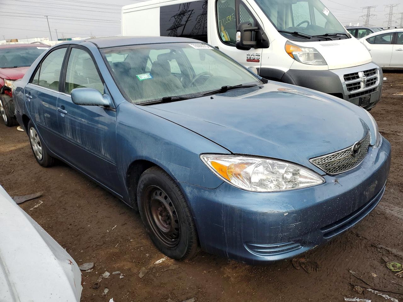 2004 Toyota Camry Blue vin: 4T1BE30KX4U844442