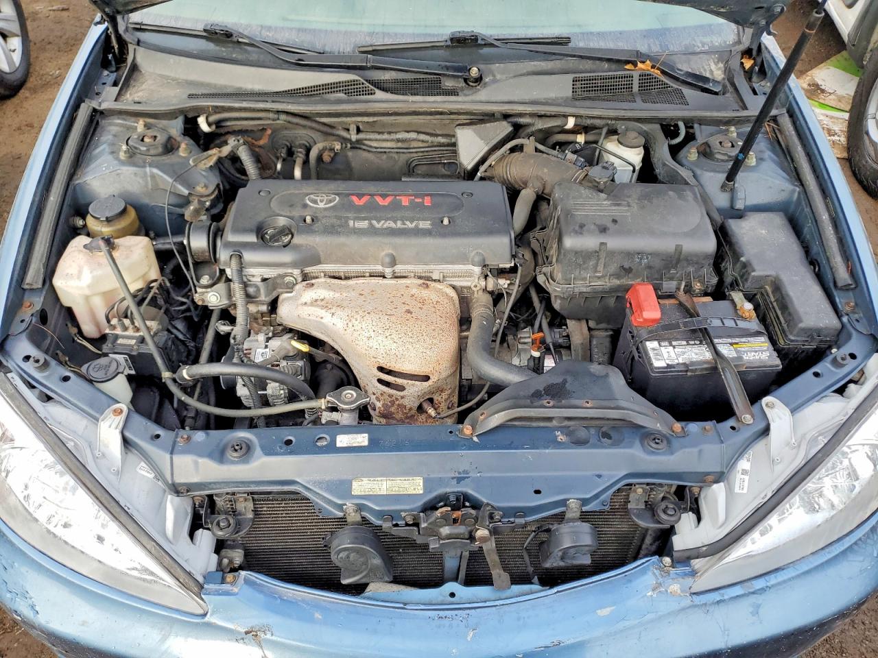 2004 Toyota Camry Blue vin: 4T1BE30KX4U844442