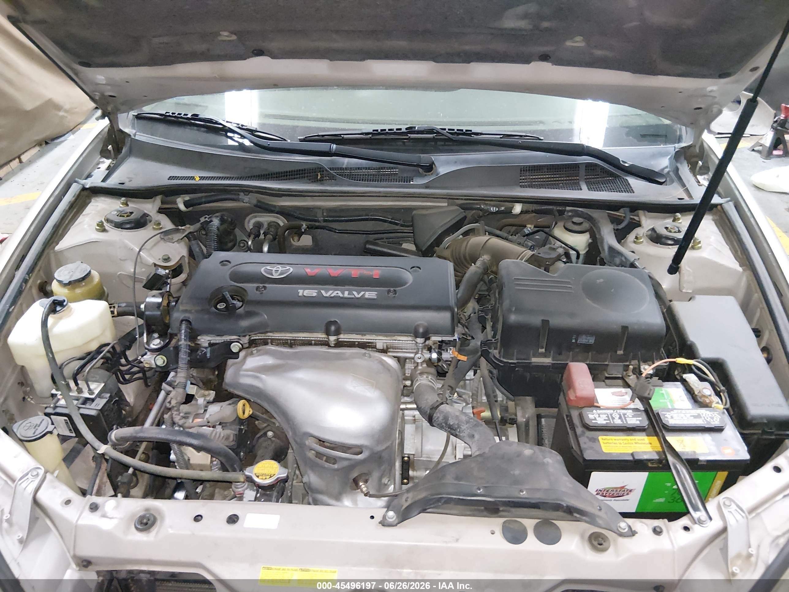 2004 Toyota Camry Xle Champagne vin: 4T1BE30KX4U851715