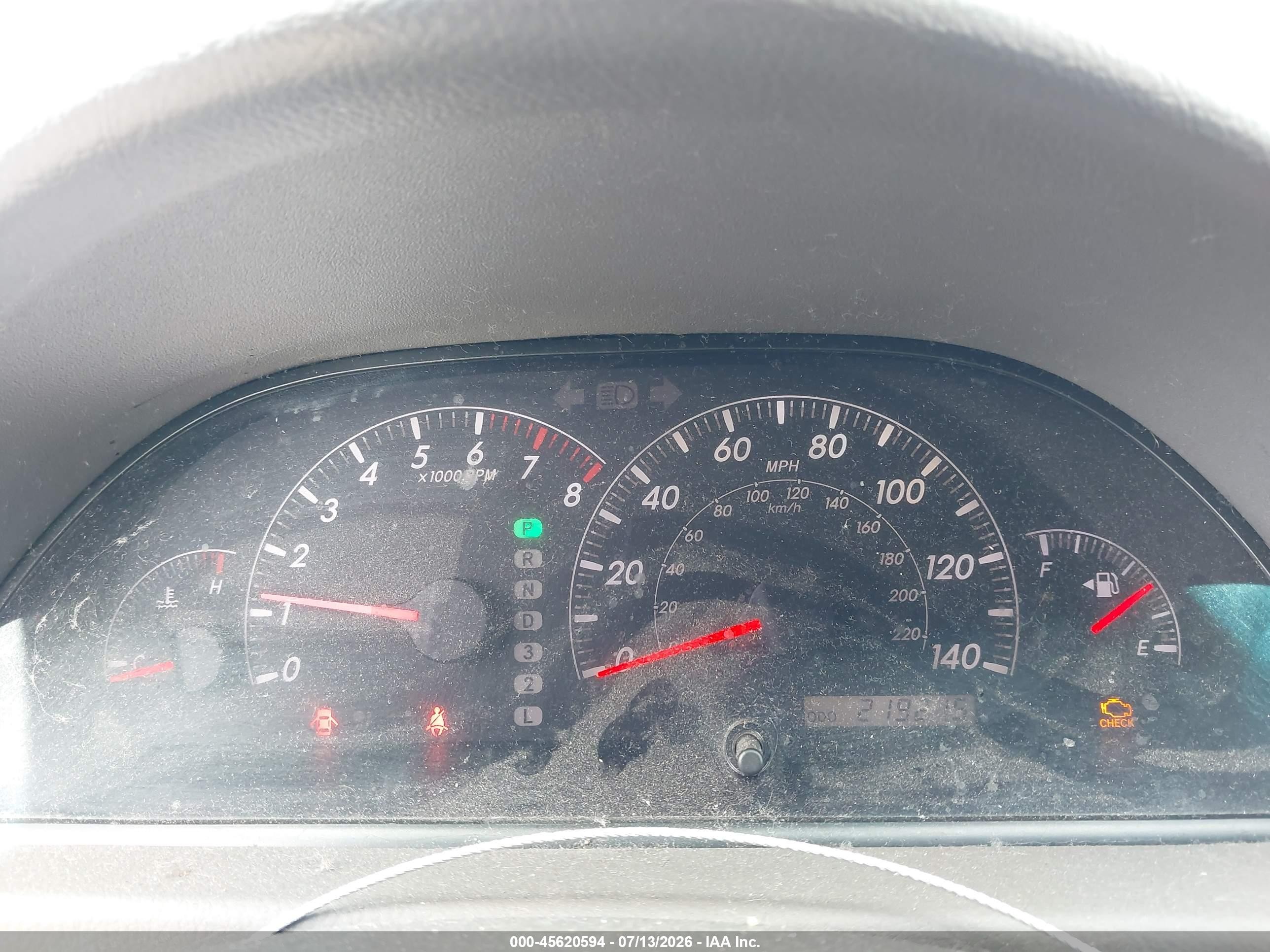 2005 Toyota Camry Le Silver vin: 4T1BE30KX5U039221