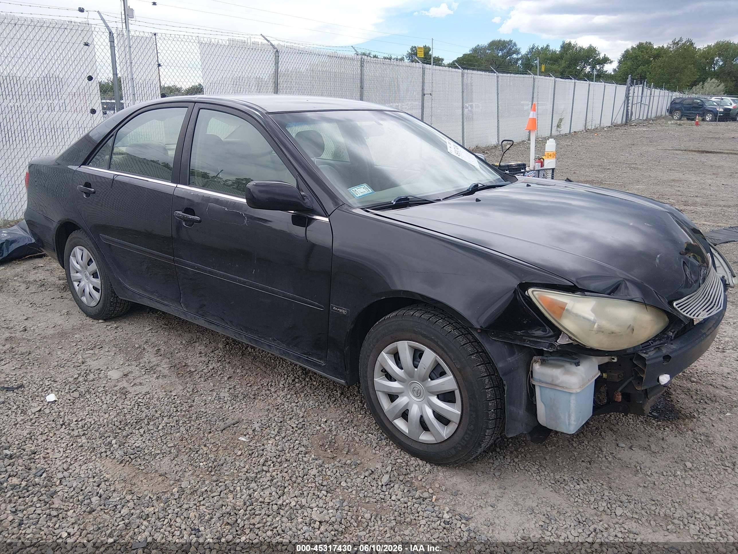 2005 Toyota Camry Le Black vin: 4T1BE30KX5U052261