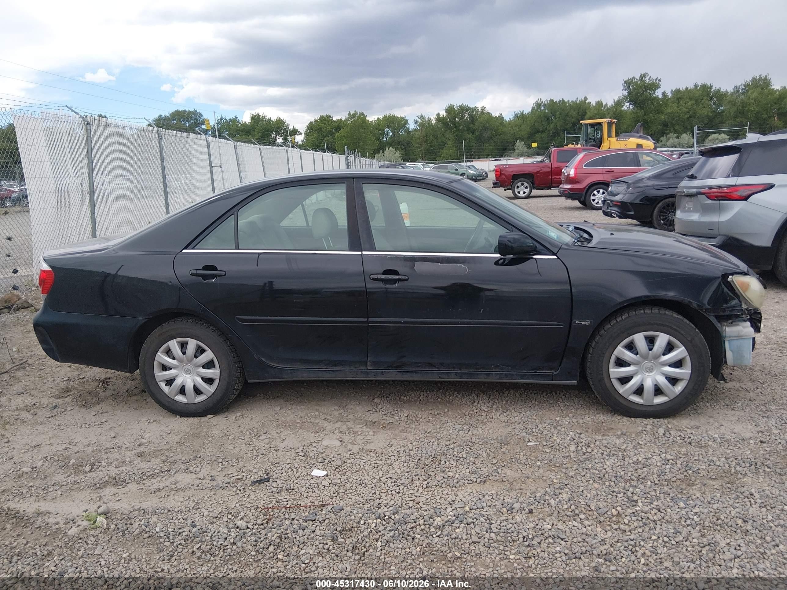 2005 Toyota Camry Le Black vin: 4T1BE30KX5U052261
